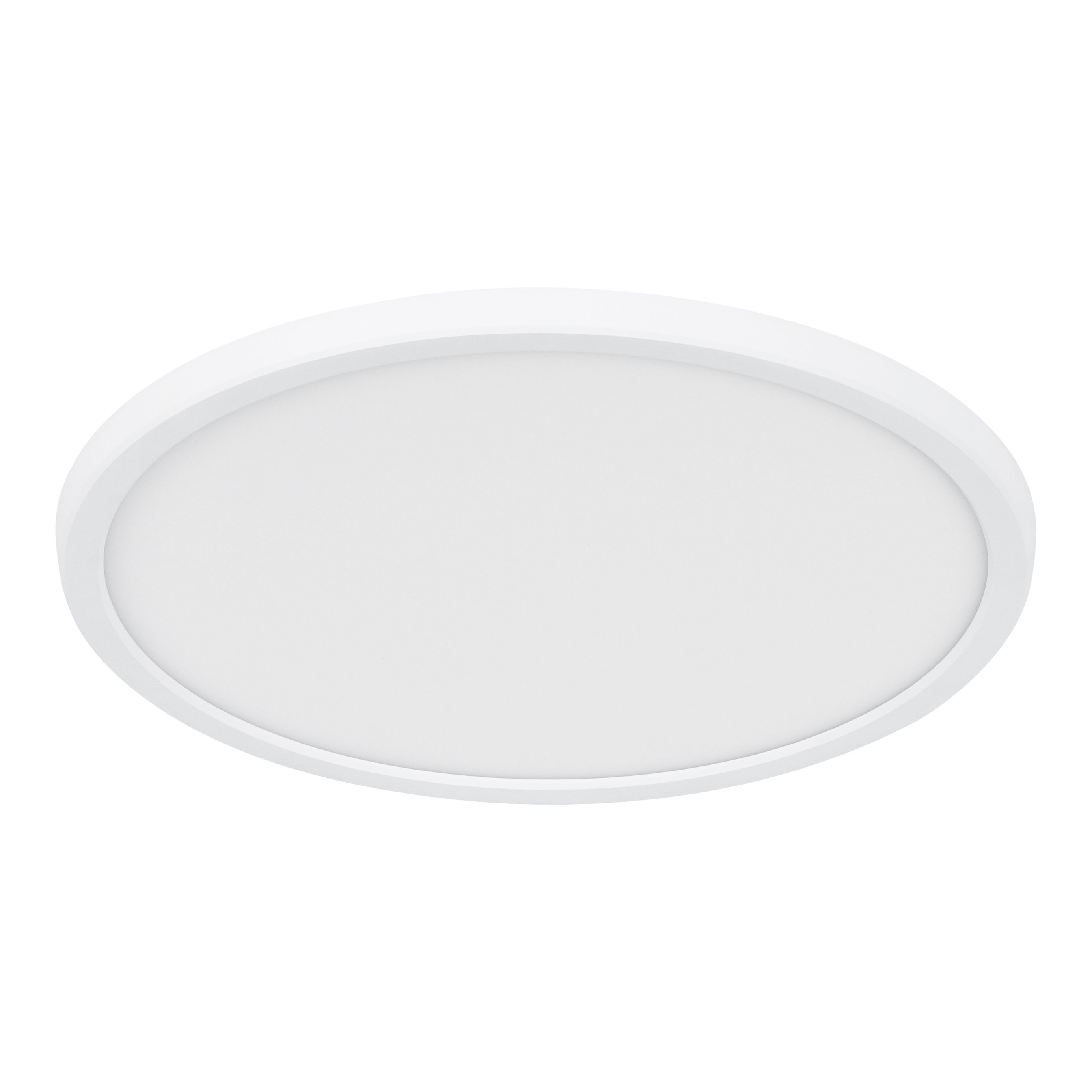 GoodHome Solidaster Matt Plastic White LED Ceiling light