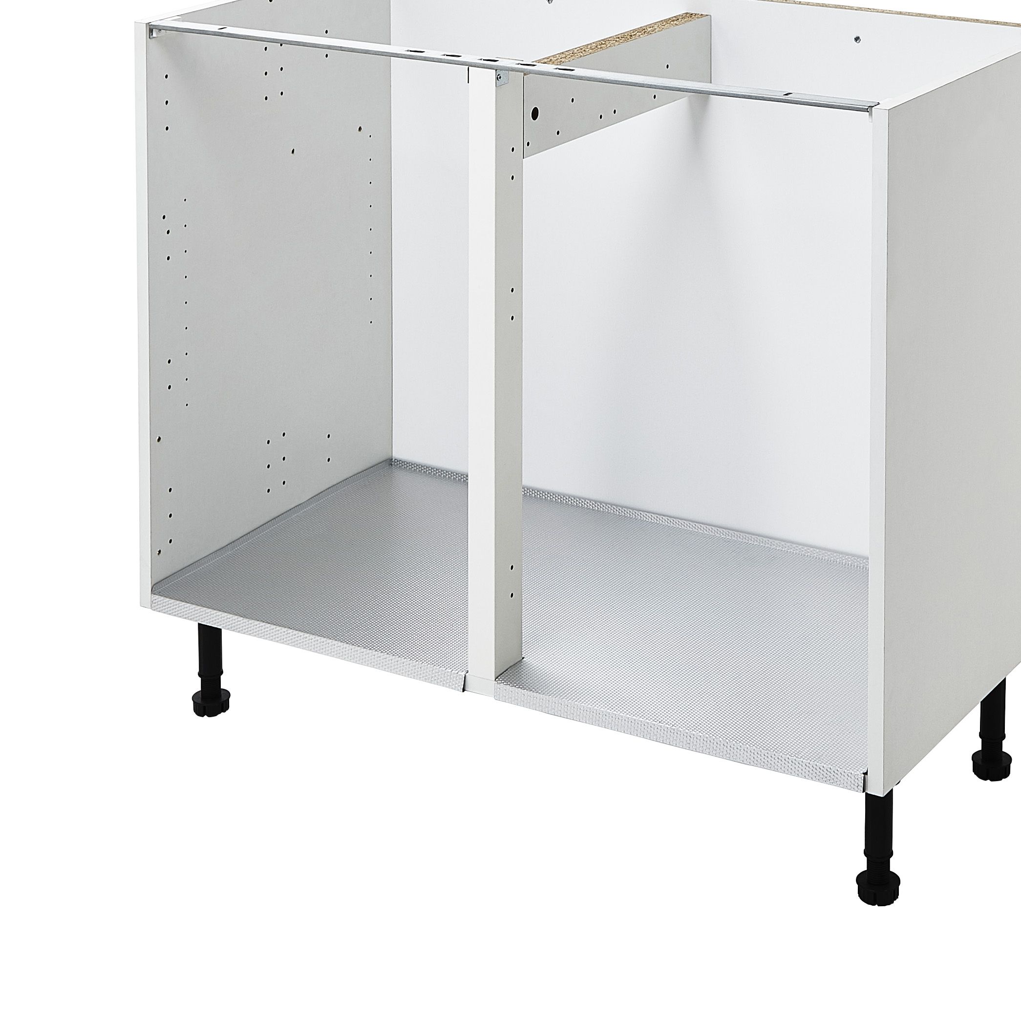 GoodHome Sonchus Metallic effect Aluminium Lining, (W)964mm