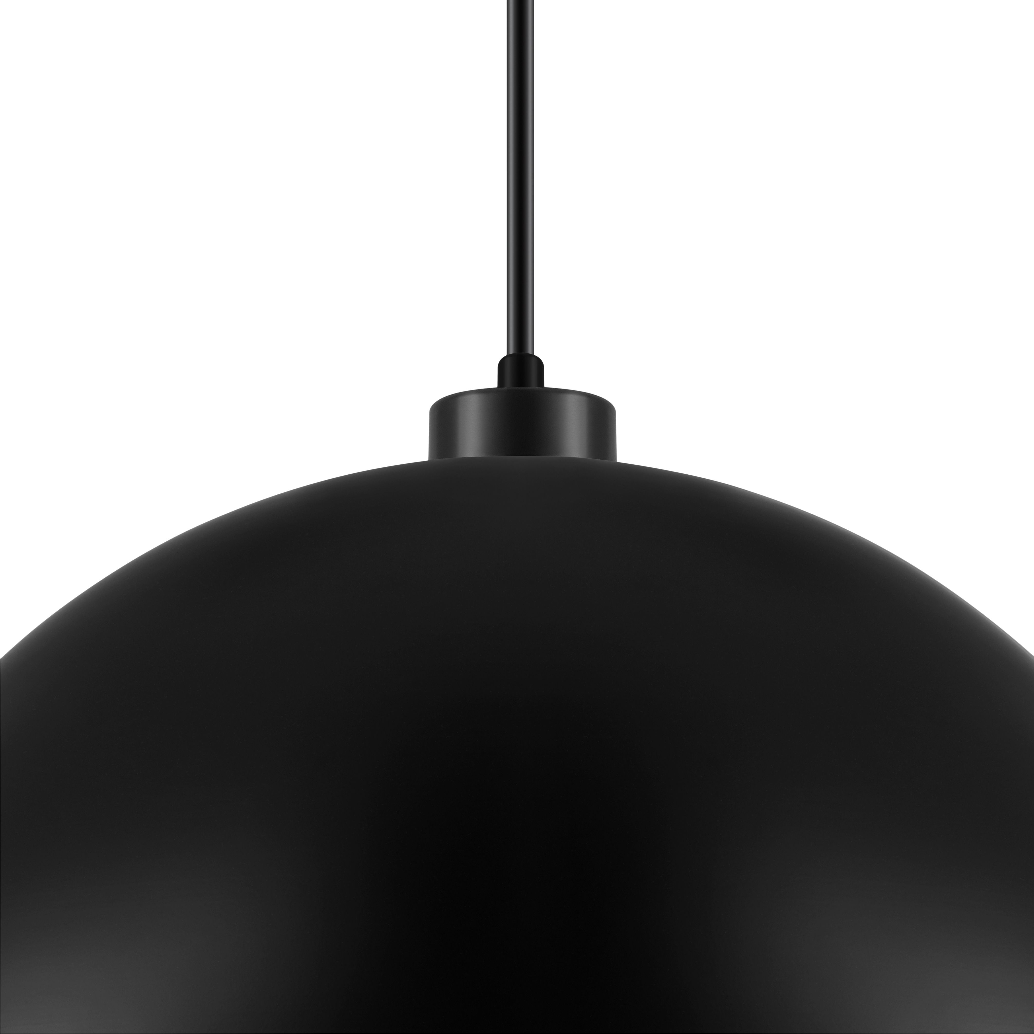 GoodHome Songor Black Light shade (D)58cm