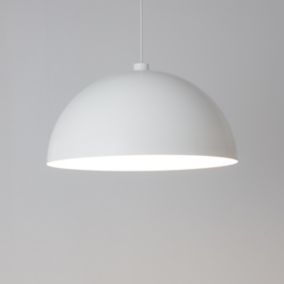 GoodHome Songor White Light shade (D)58cm