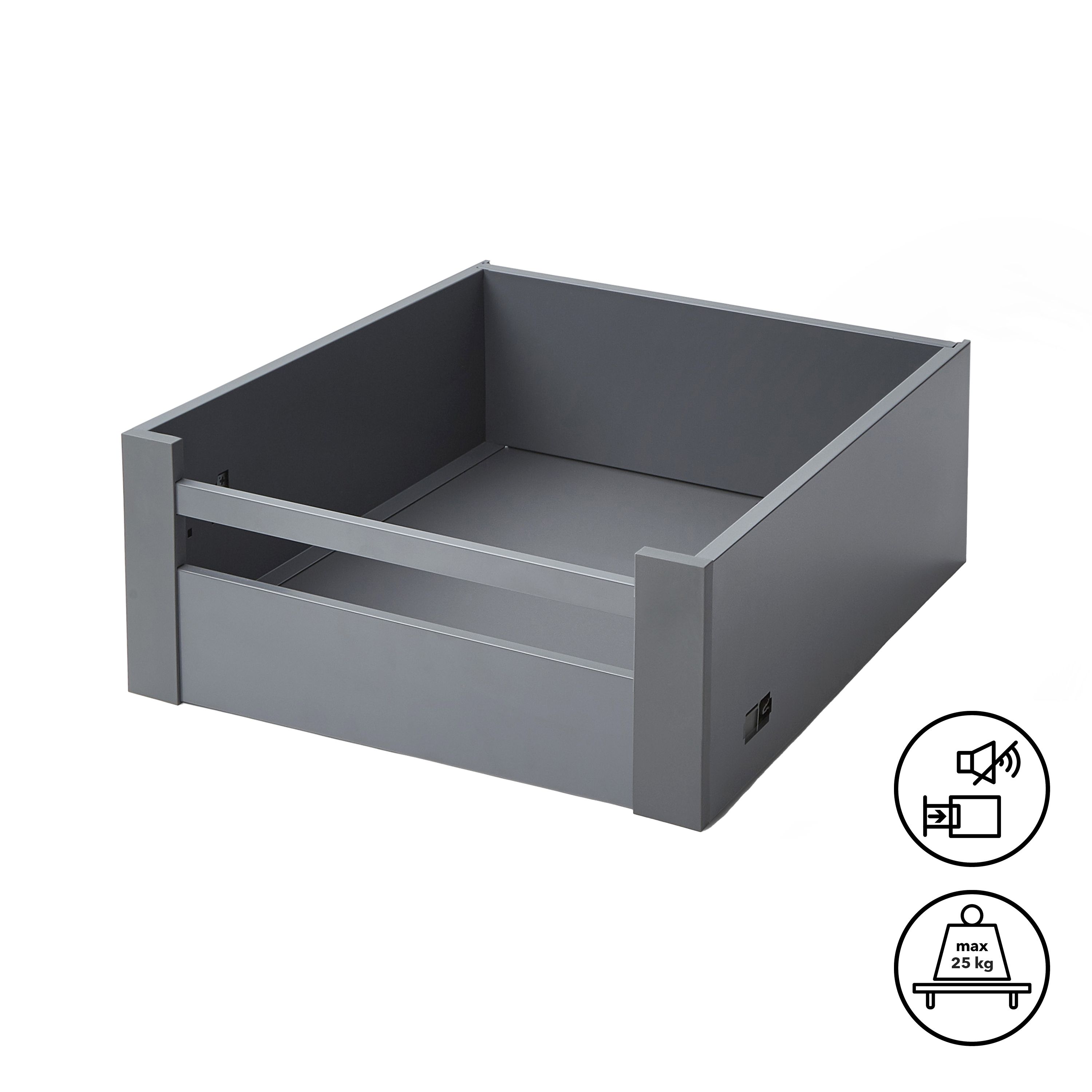GoodHome Soto Drawer front (W)400mm