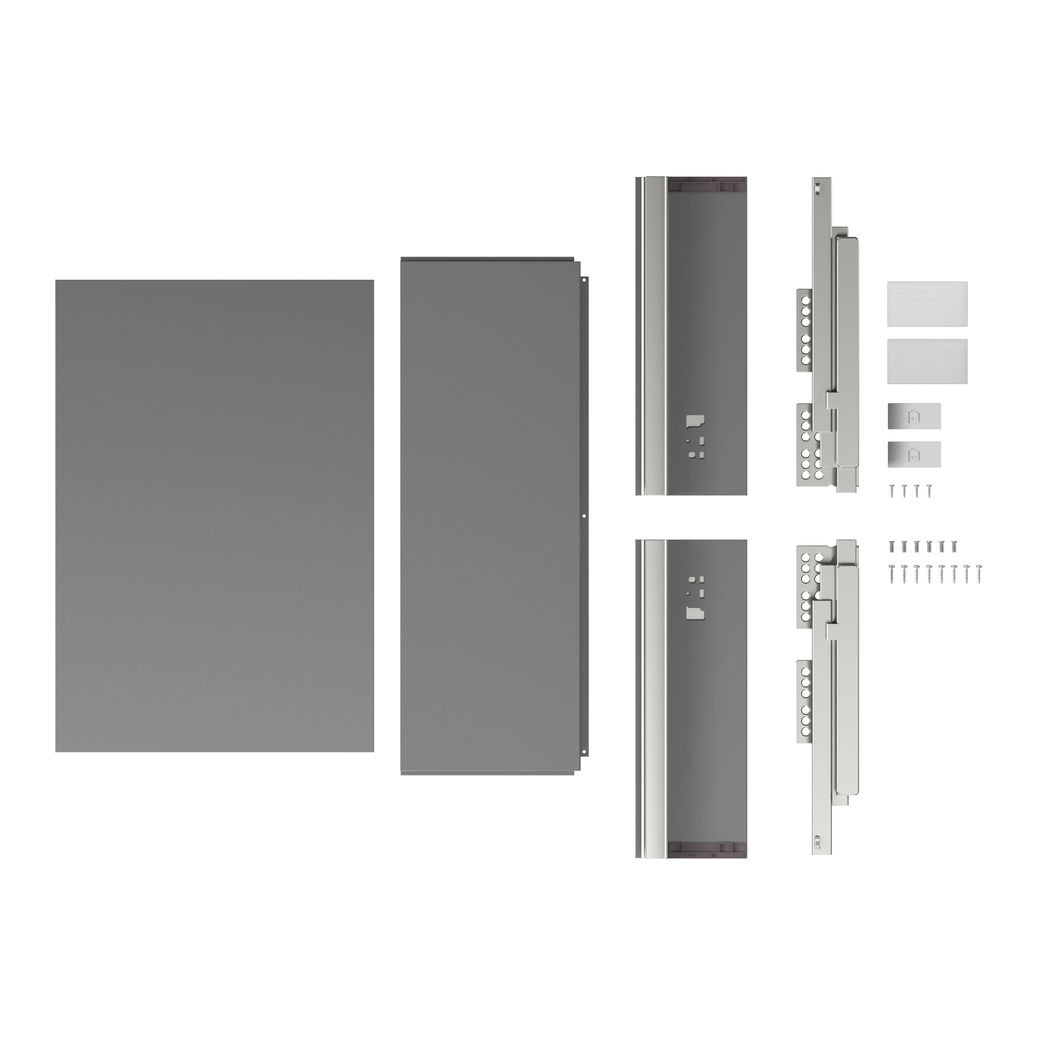 GoodHome Soto Soft-close Slimline drawer box (W)500mm