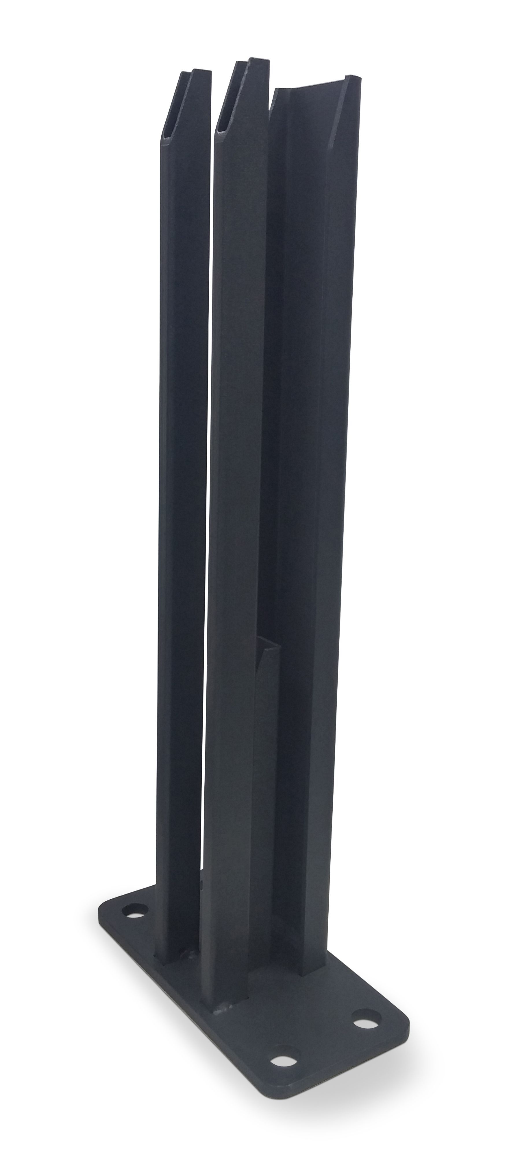 GoodHome Steel Post base (L)165mm (W)77mm