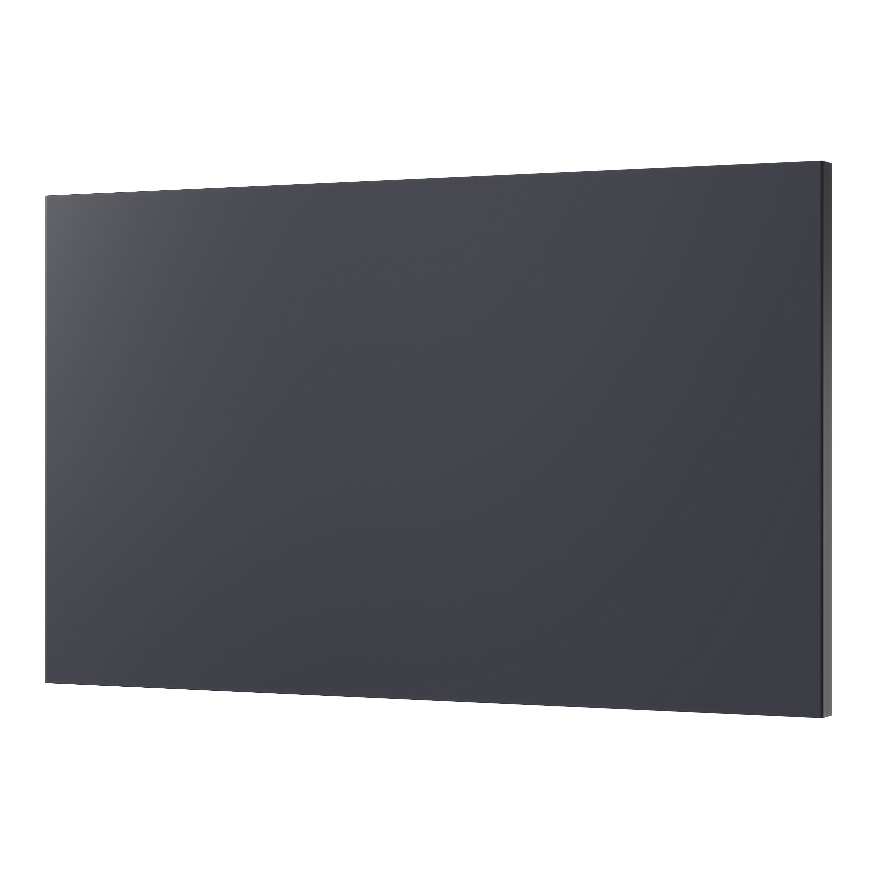 GoodHome Stevia & Garcinia Innovo handleless matt blue slab Blanking panel (H)340mm (W)595mm