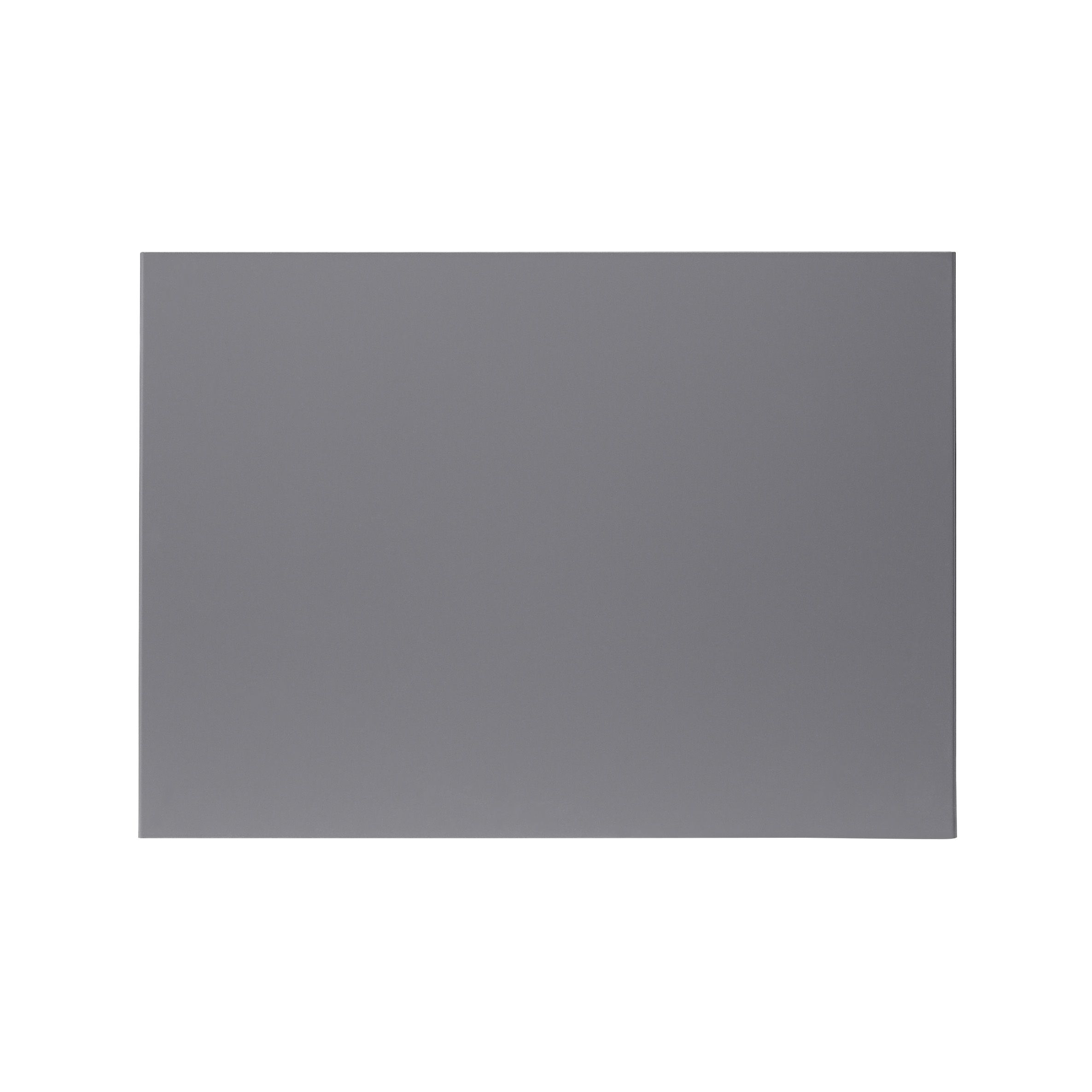 GoodHome Stevia Gloss anthracite slab Drawer front, bridging door & bi fold door, (W)500mm (H)356mm (T)18mm