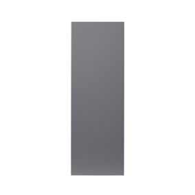 GoodHome Stevia Gloss anthracite slab Highline Cabinet door (W)250mm (H)715mm (T)18mm