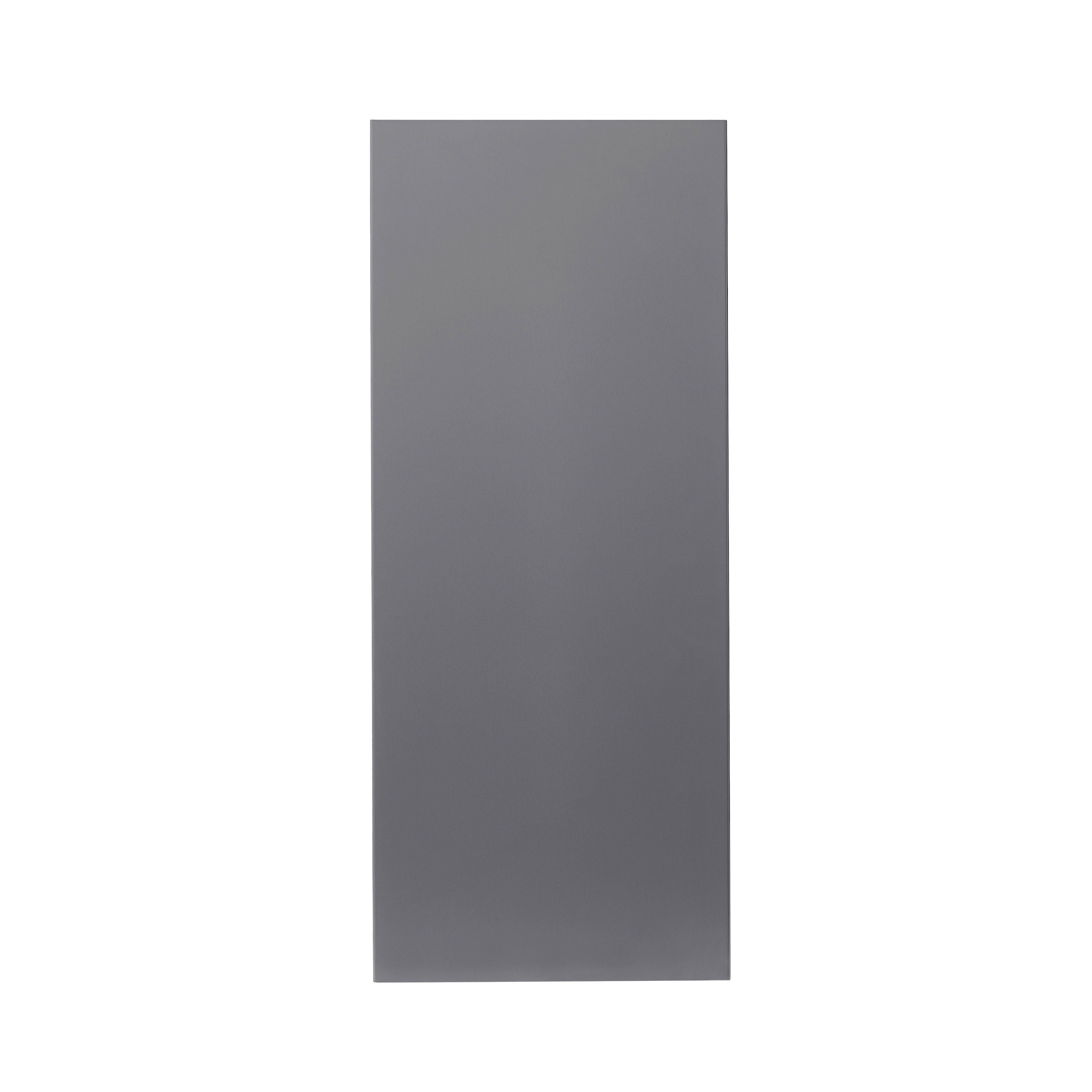 GoodHome Stevia Gloss anthracite slab Highline Cabinet door (W)300mm (H)715mm (T)18mm