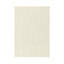 GoodHome Stevia Gloss cream slab Highline Cabinet door (W)500mm (H)715mm (T)18mm