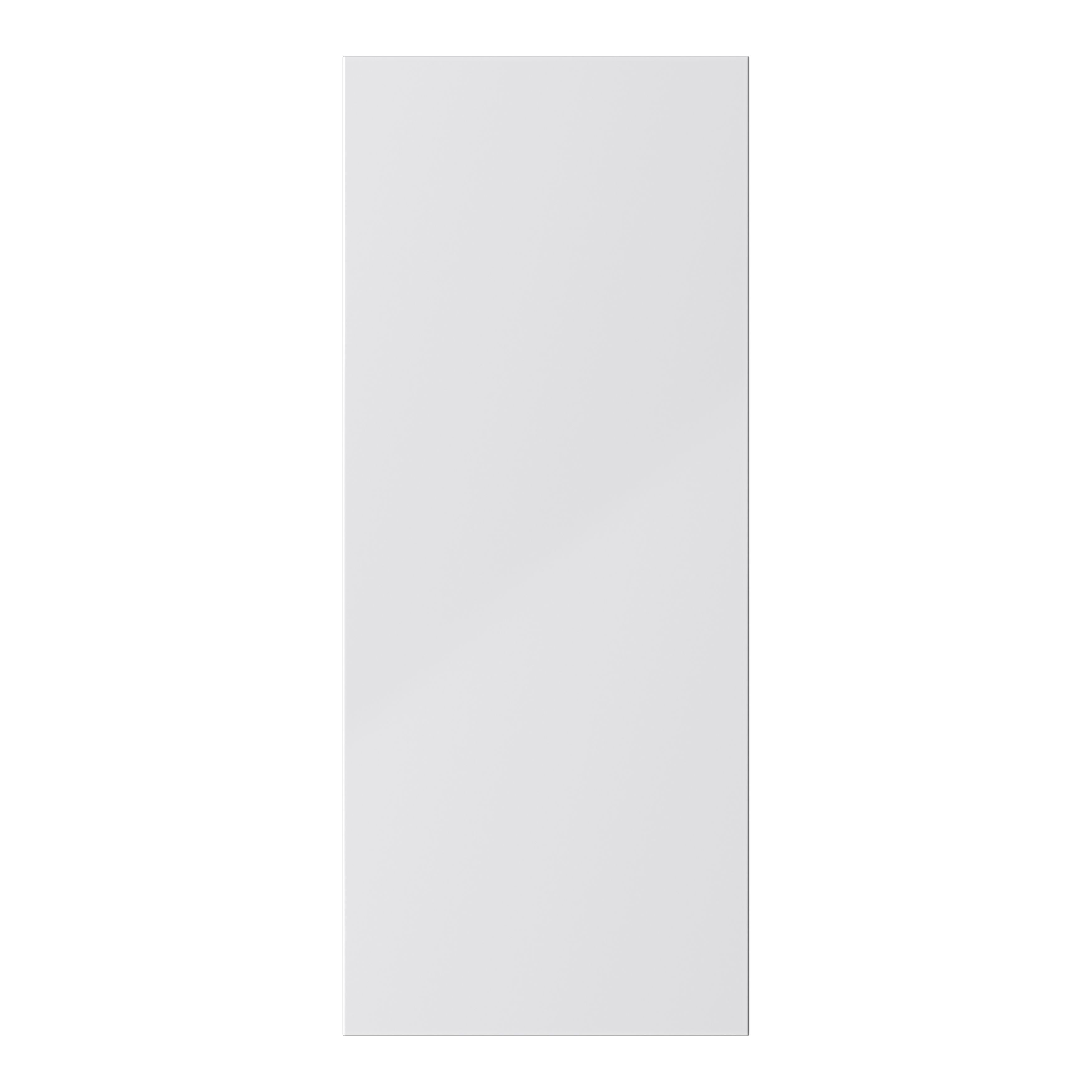 GoodHome Stevia Gloss grey slab Drawerline door & drawer front, (W)300mm (H)715mm (T)18mm