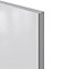 GoodHome Stevia Gloss grey slab Highline Cabinet door (W)600mm (H)715mm (T)18mm