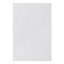 GoodHome Stevia Gloss grey slab Tall wall Cabinet door (W)600mm (H)895mm (T)18mm