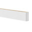 GoodHome Stevia Gloss white slab Standard Appliance Filler panel (H)58mm (W)597mm