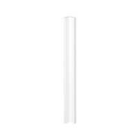 GoodHome Stevia Gloss white slab Standard Corner post, (W)59mm (H)715mm