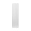 GoodHome Stevia Gloss white slab Tall wall Cabinet door (W)250mm (H)895mm (T)18mm