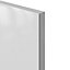 GoodHome Stevia Innovo handleless gloss white slab Drawer front, bridging door & bi fold door, (W)1000mm (H)340mm (T)18mm