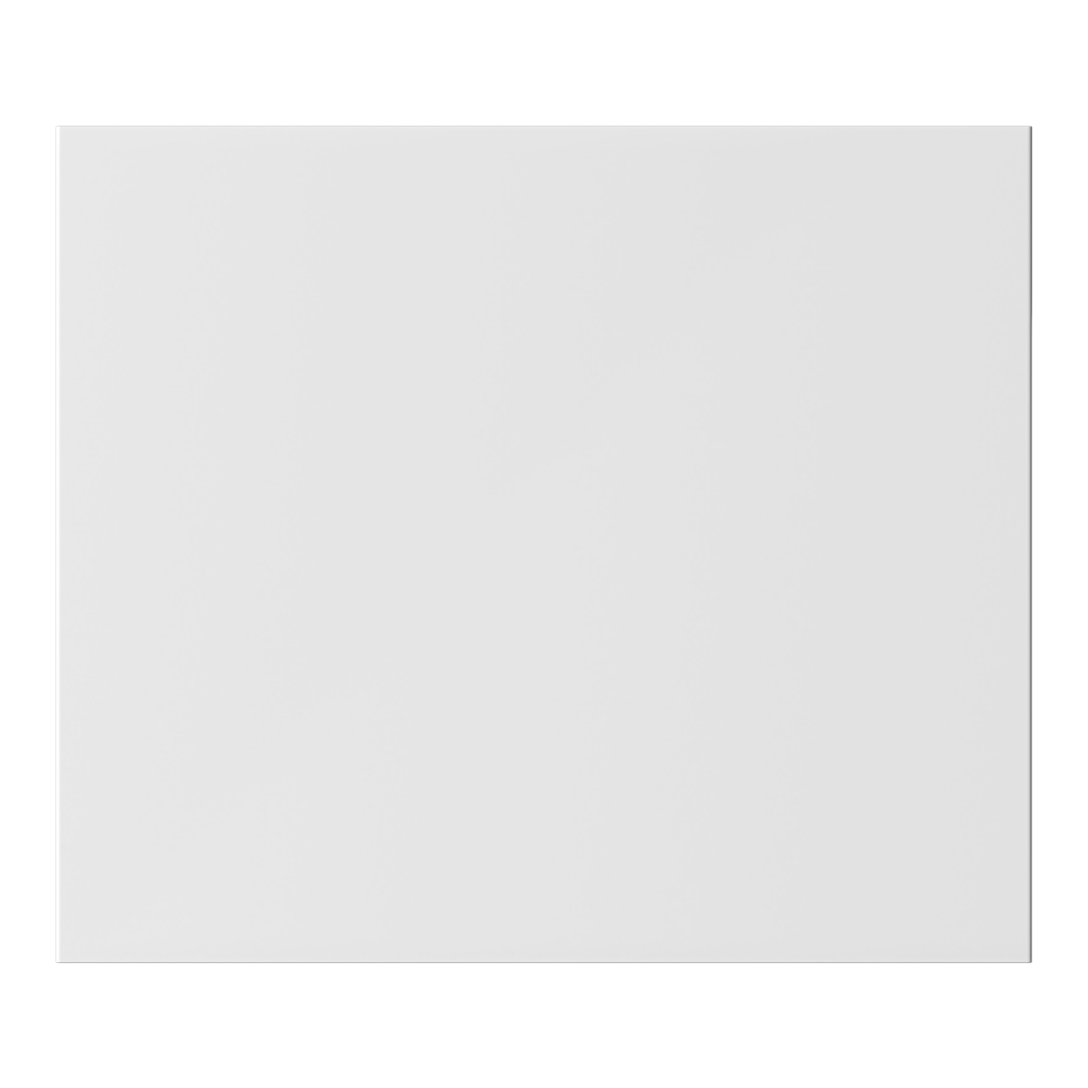 GoodHome Stevia Innovo handleless gloss white slab Drawer front, bridging door & bi fold door, (W)400mm (H)340mm (T)18mm