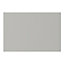 GoodHome Stevia Innovo handleless matt pewter grey slab Drawer front, bridging door & bi fold door, (W)500mm (H)340mm (T)18mm