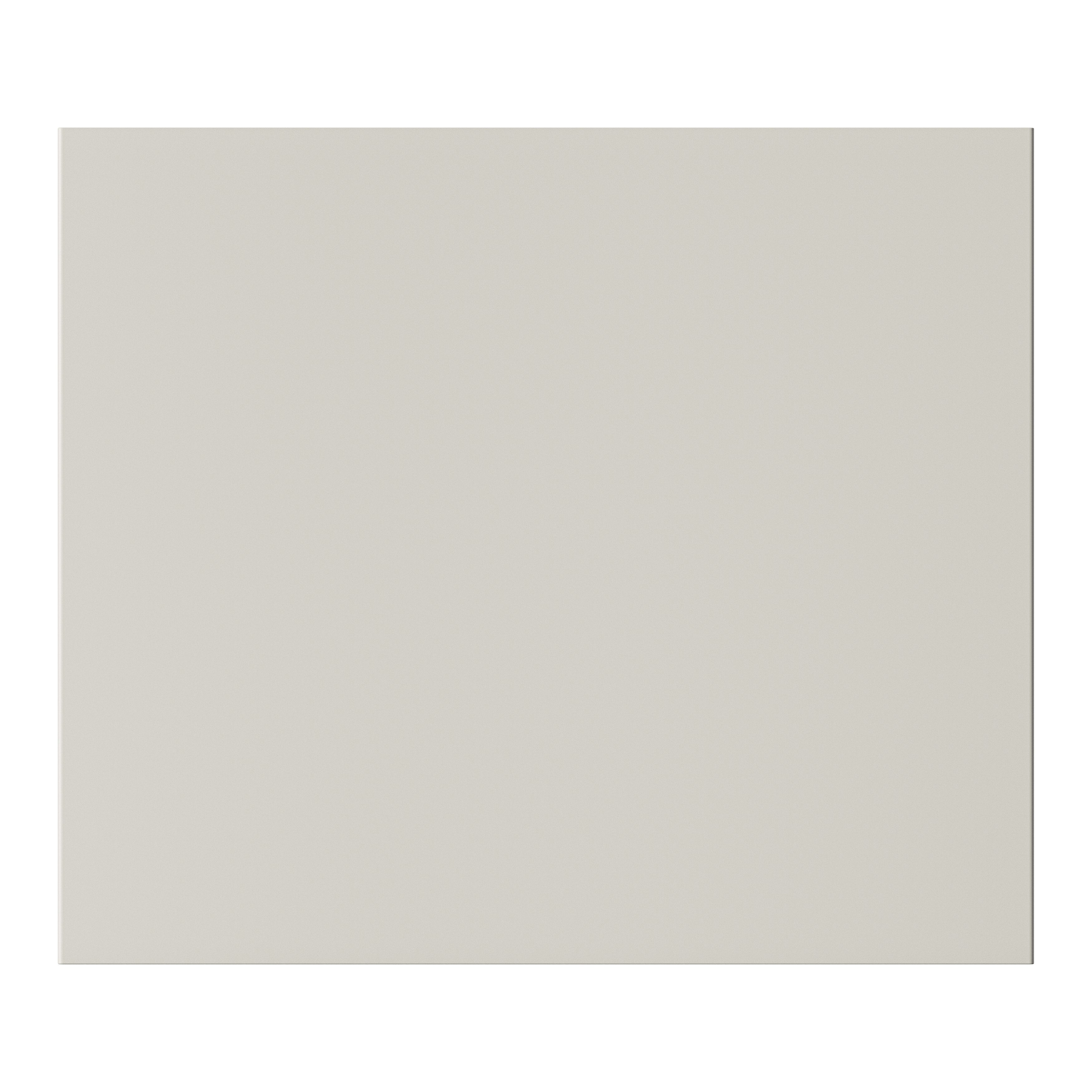 GoodHome Stevia Innovo handleless Matt sandstone Slab 2 drawer front, bridging door & bi-fold door, 340mm x 18mm x 397mm 400mm