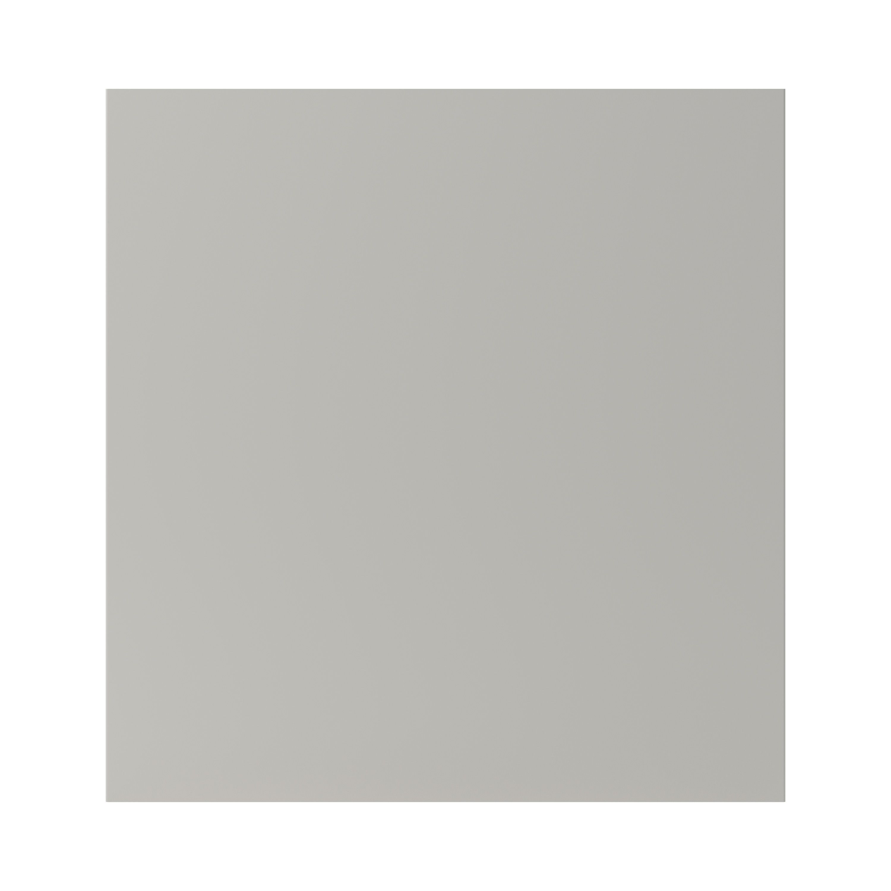 GoodHome Stevia Matt Pewter grey slab Appliance Cabinet door (W)600mm (H)626mm (T)18mm