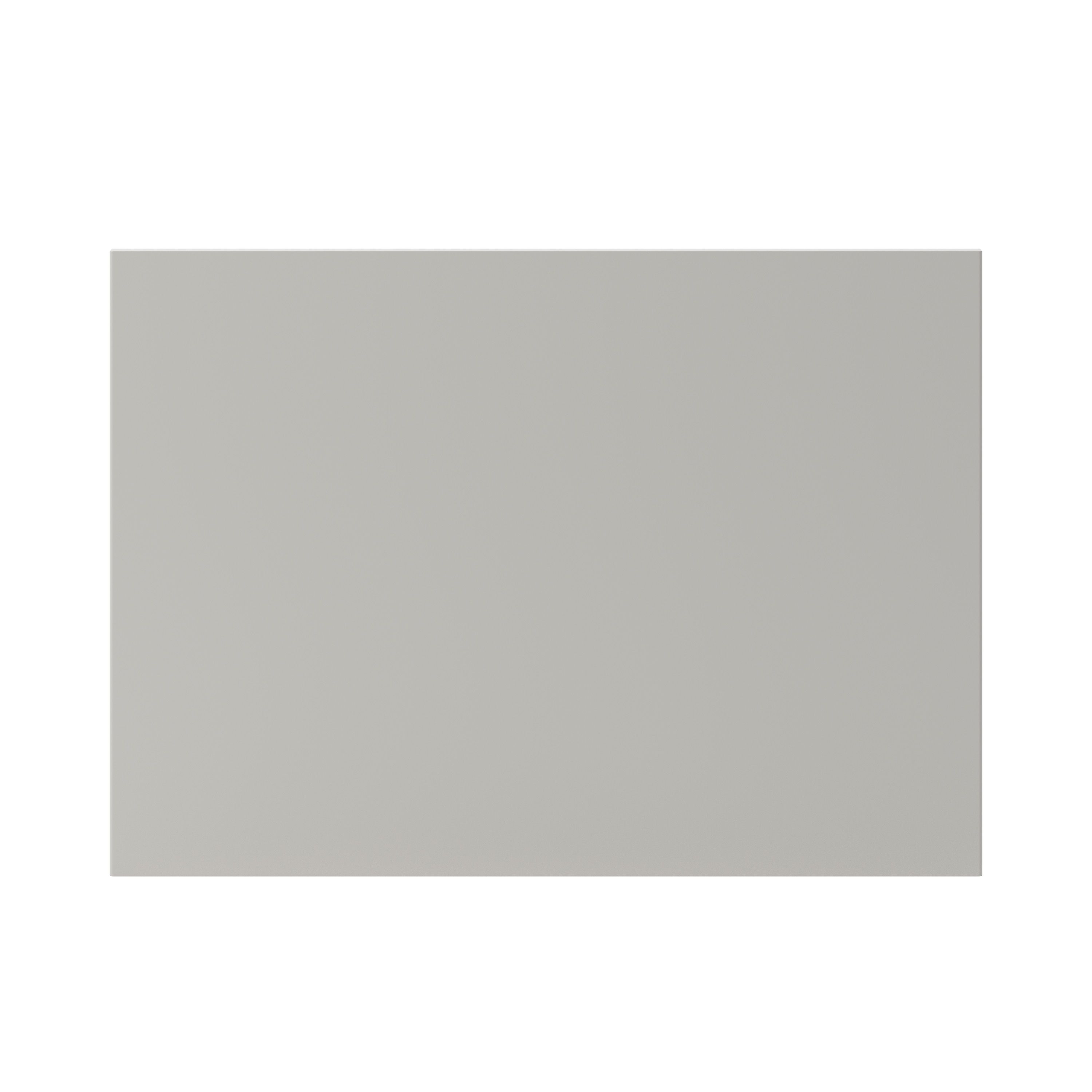 GoodHome Stevia Matt Pewter grey slab Drawer front, bridging door & bi fold door, (W)500mm (H)356mm (T)18mm