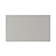 GoodHome Stevia Matt Pewter grey slab Drawer front, bridging door & bi fold door, (W)600mm (H)356mm (T)18mm