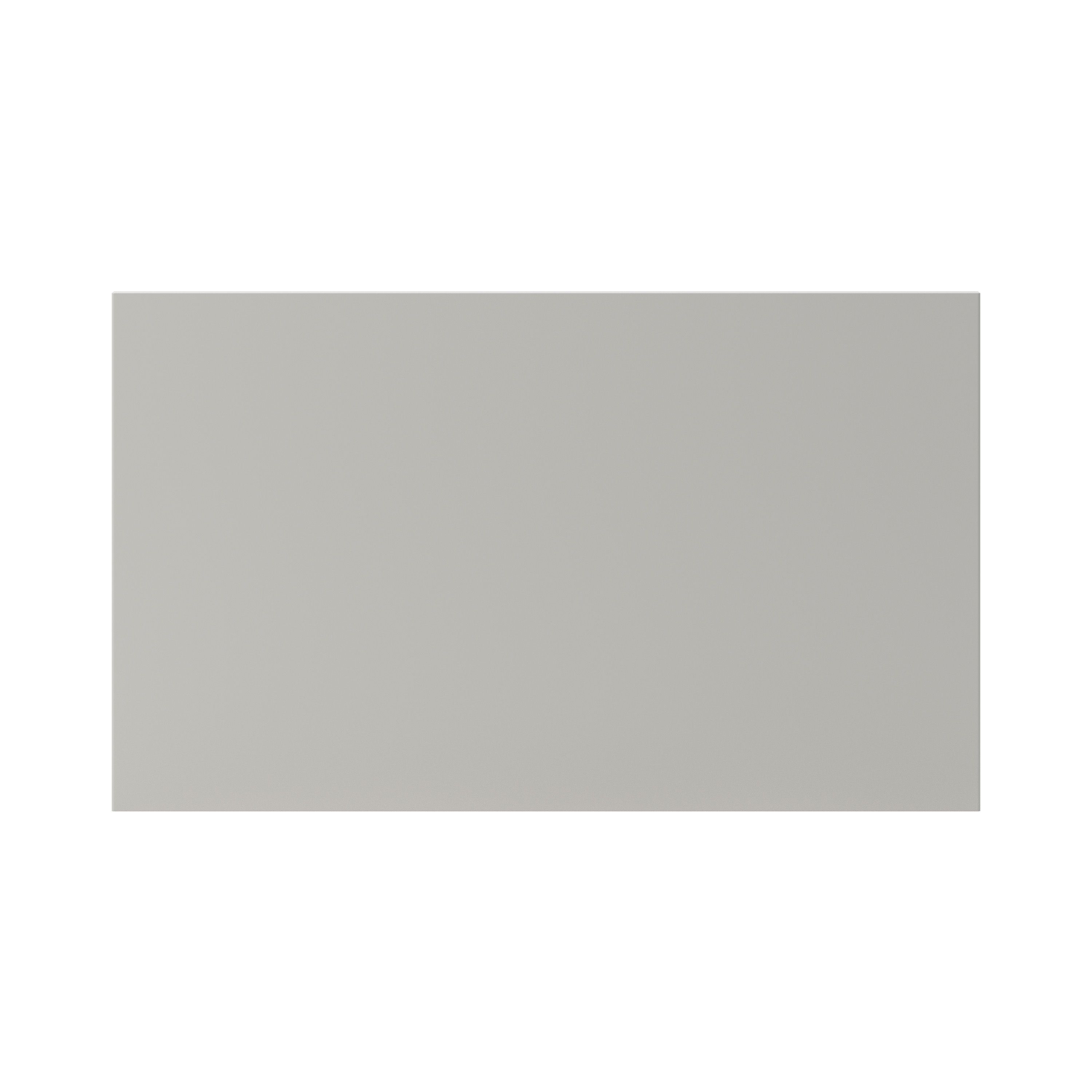 GoodHome Stevia Matt Pewter grey slab Drawer front, bridging door & bi fold door, (W)600mm (H)356mm (T)18mm