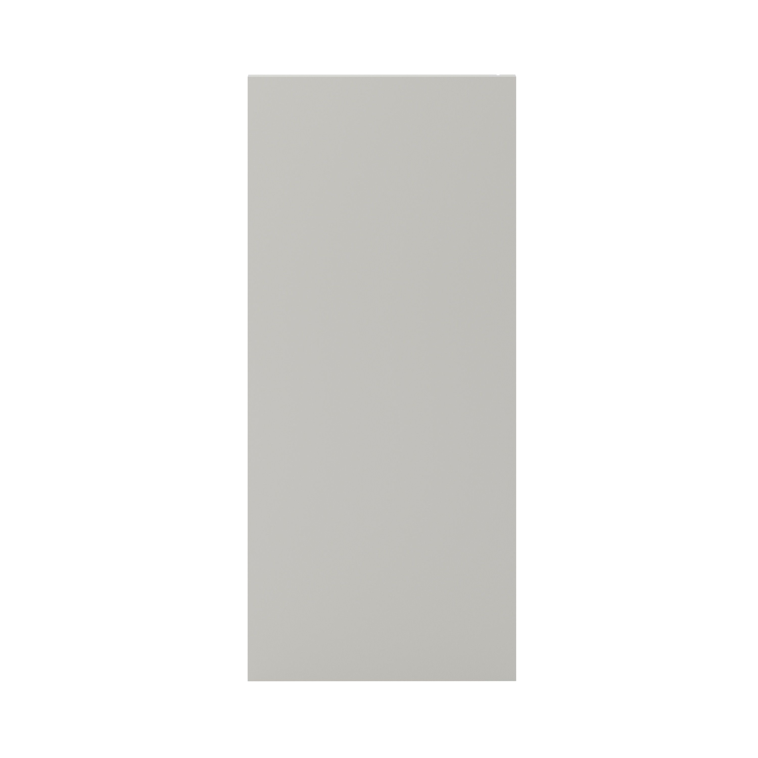 GoodHome Stevia Matt Pewter grey slab Standard End panel (H)720mm (W)320mm
