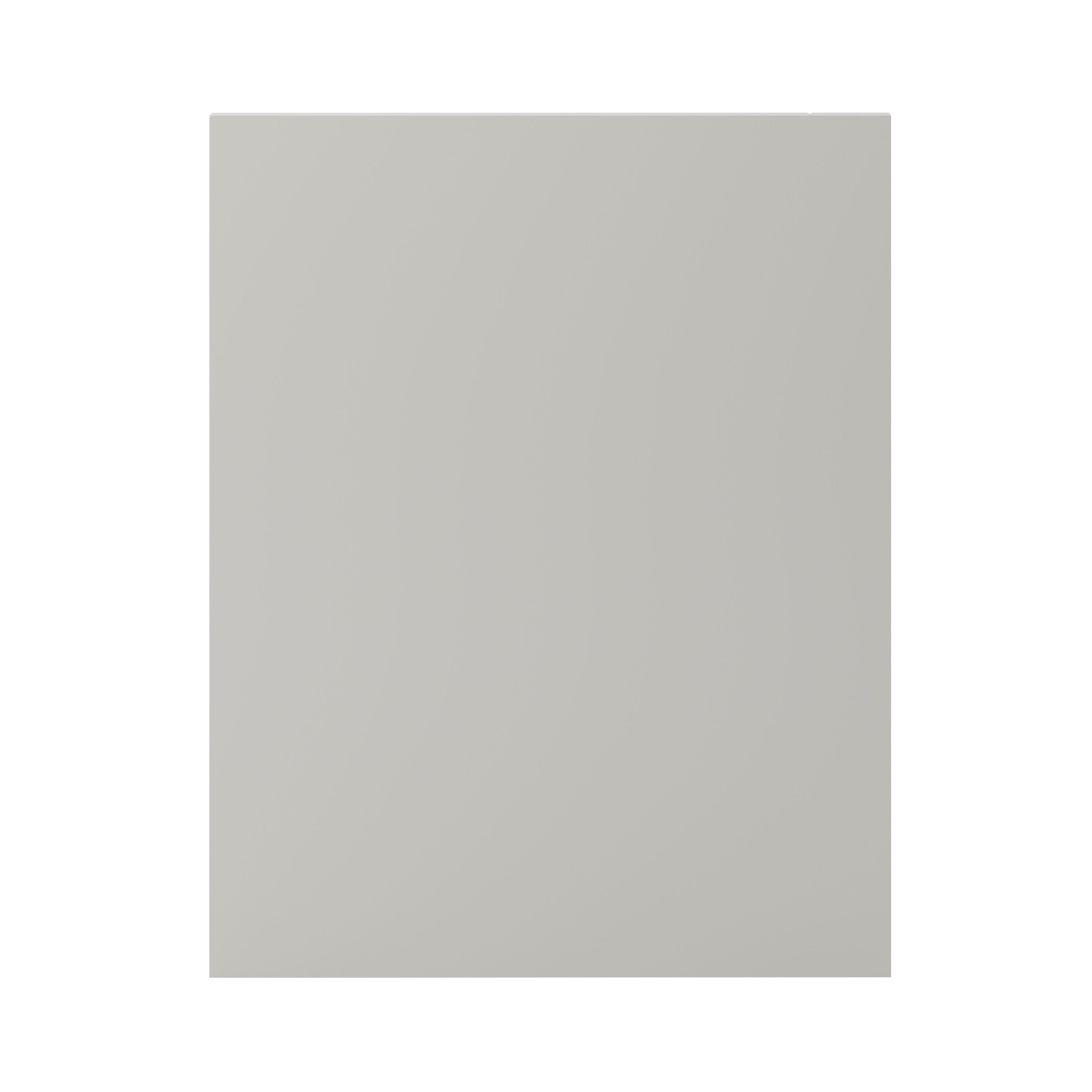 GoodHome Stevia Matt Pewter grey slab Standard End panel (H)720mm (W)570mm