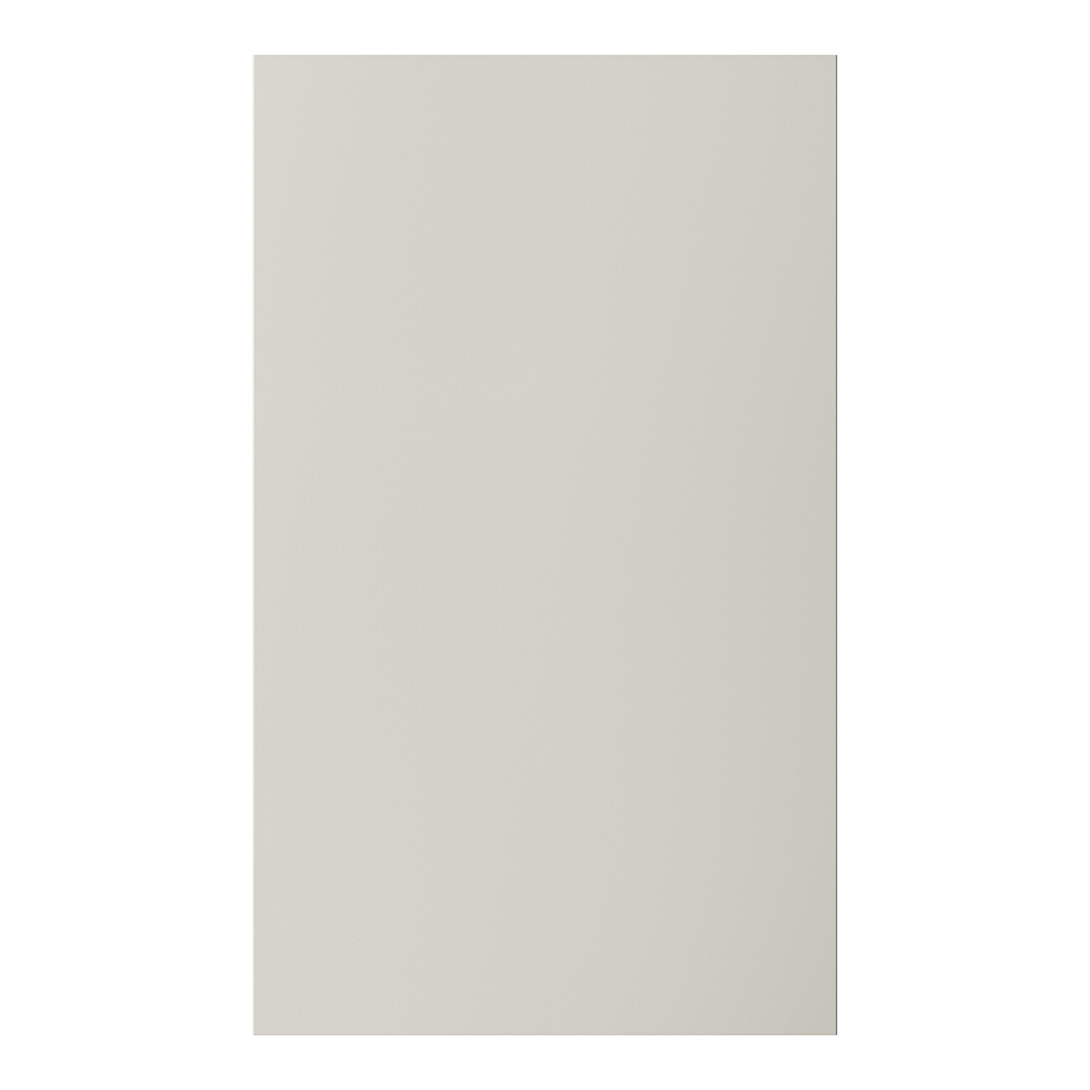 GoodHome Stevia Matt sandstone slab 50:50 Larder/Fridge Cabinet door (W)600mm (H)1001mm (T)18mm