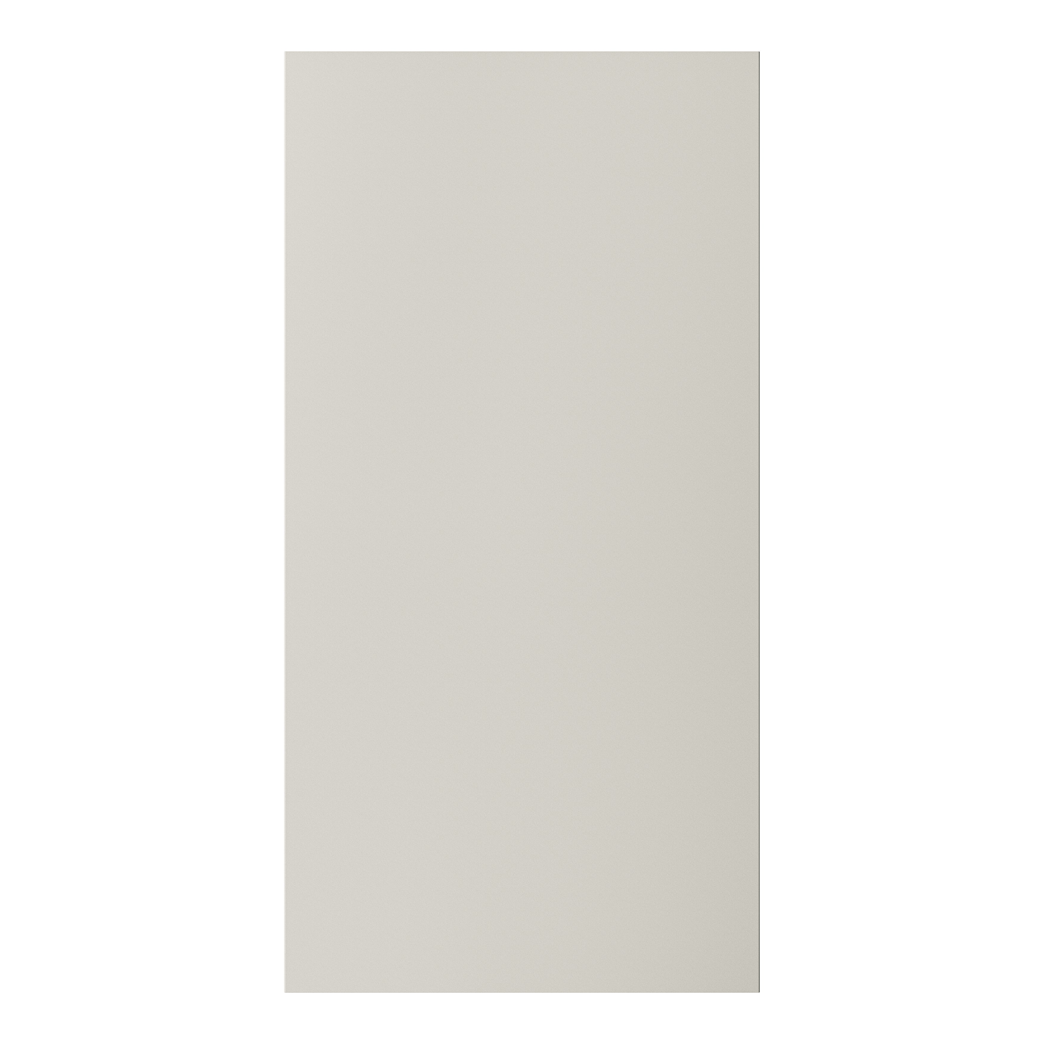 GoodHome Stevia Matt sandstone slab 50:50 Tall larder Cabinet door (W)600mm (H)1181mm (T)18mm