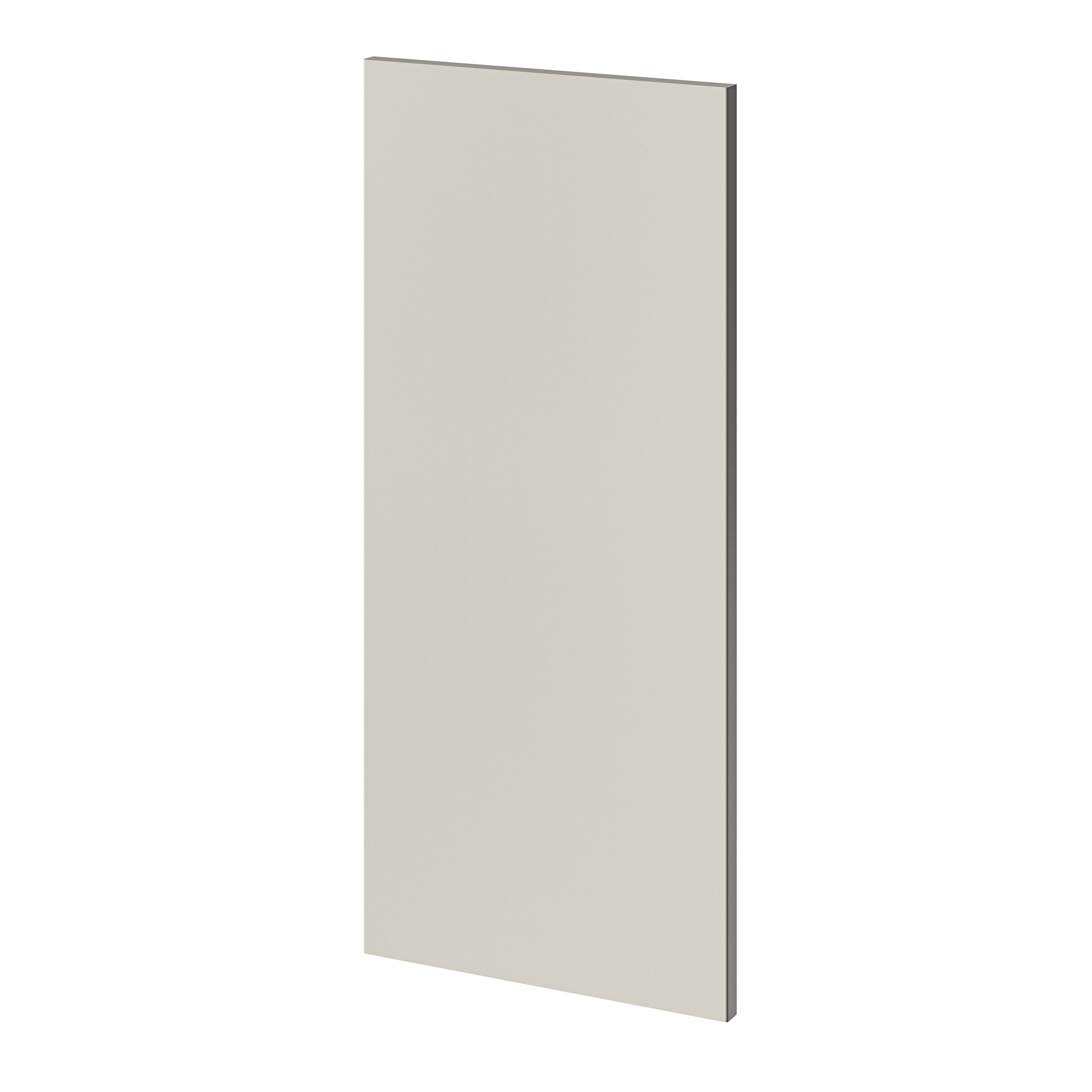 GoodHome Stevia Matt sandstone slab Standard Wall End panel (H)720mm (W)320mm