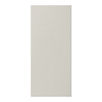 GoodHome Stevia Matt sandstone slab Tall wall Cabinet door (W)400mm (H)895mm (T)18mm