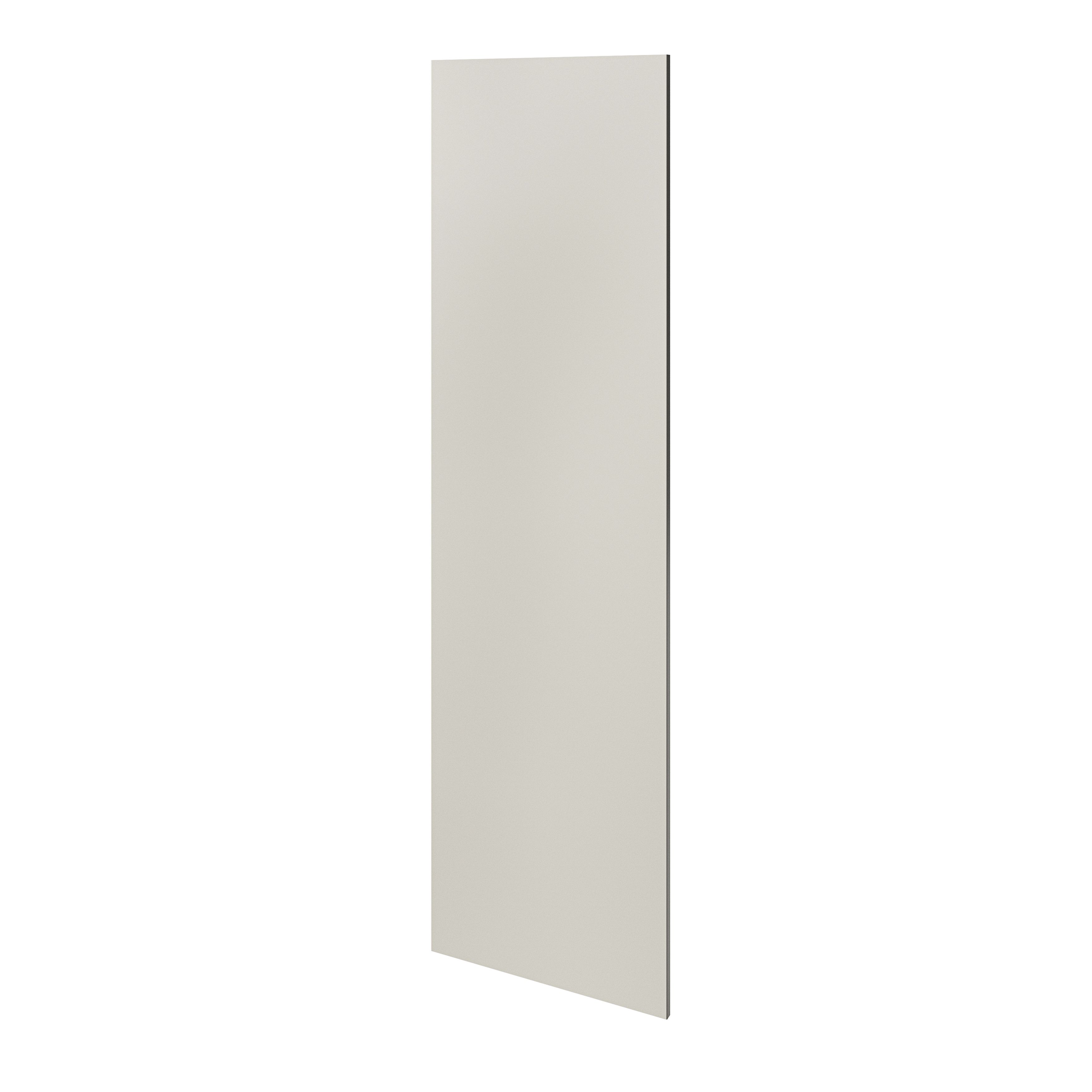 GoodHome Stevia Matt sandstone Standard Appliance & larder Appliance End panel (H)2010mm (W)570mm, Pair