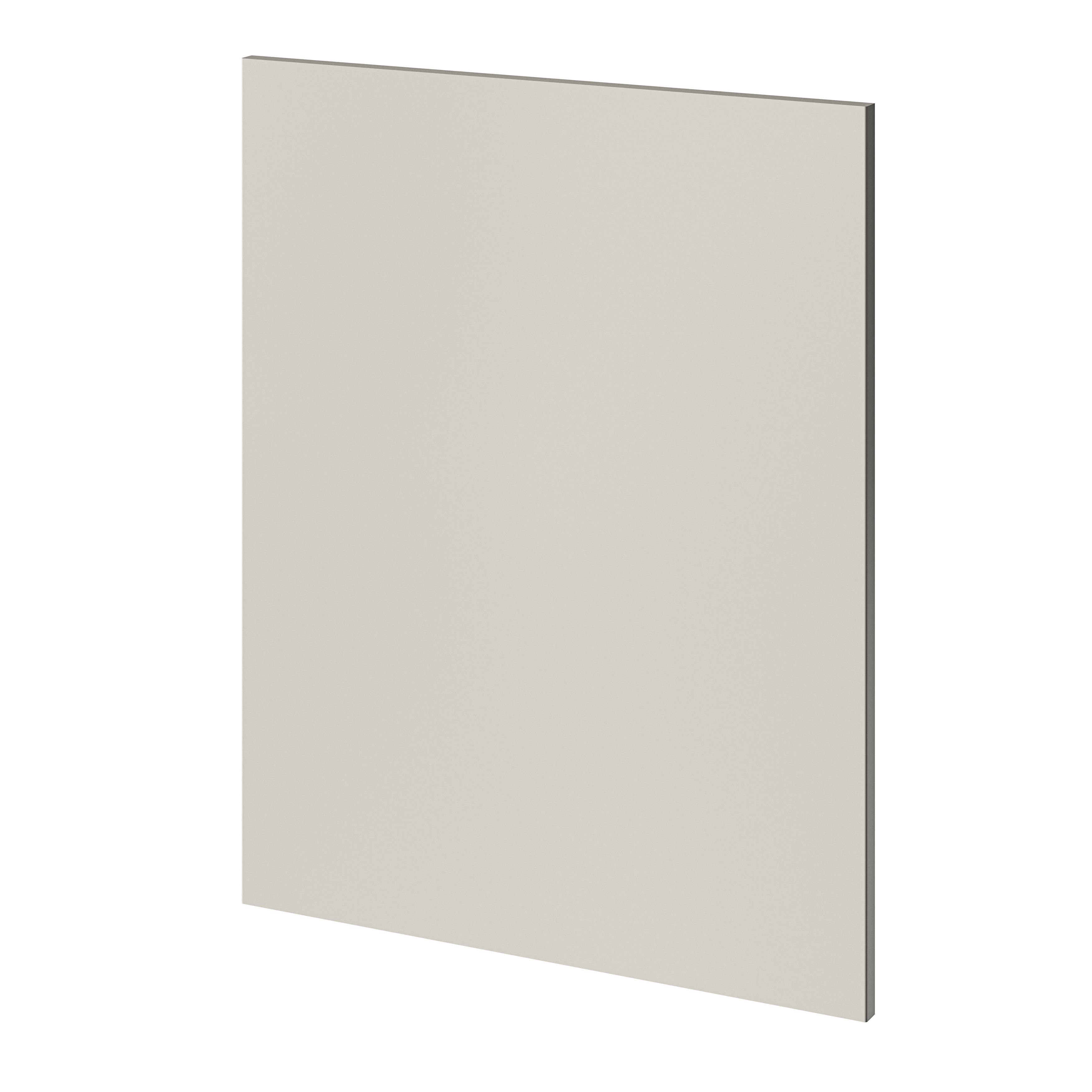 GoodHome Stevia Matt sandstone Standard Cabinet Drawer end panel (H)720mm (W)570mm