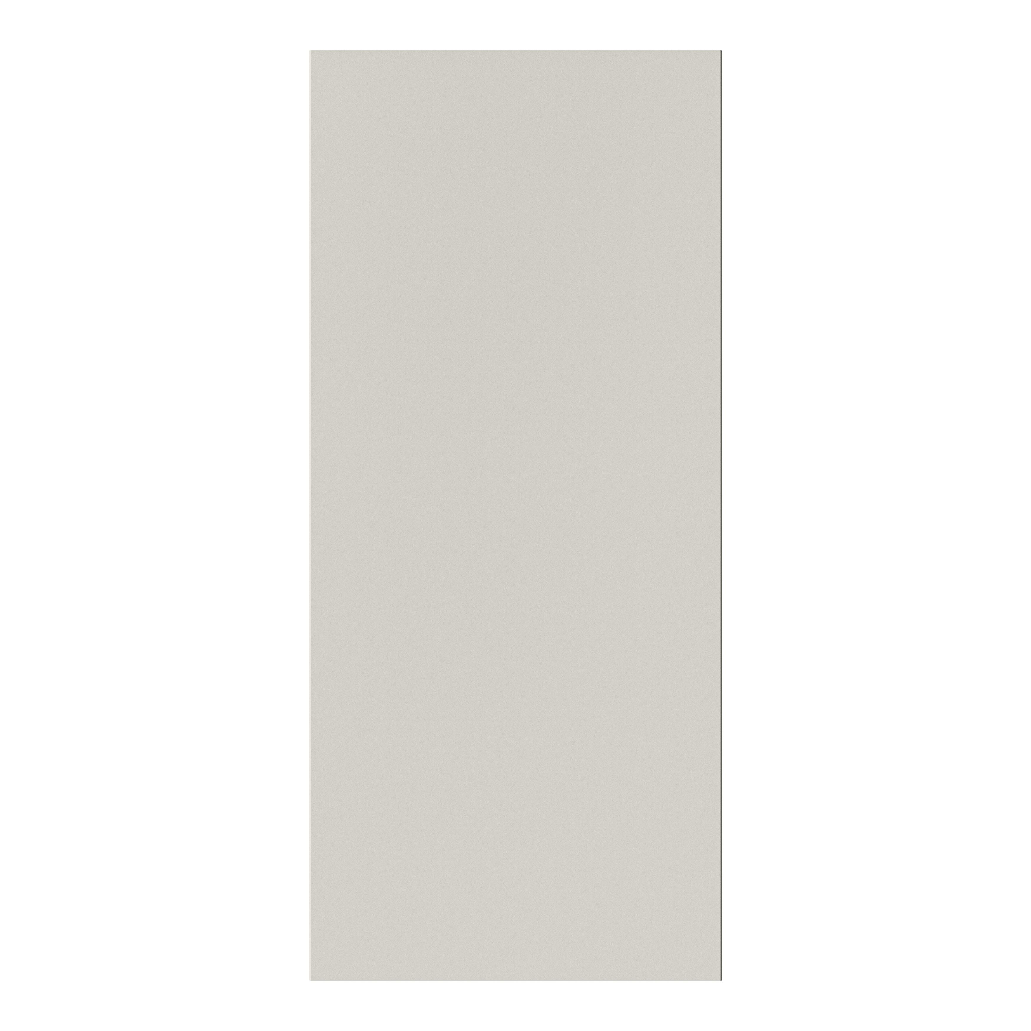 GoodHome Stevia Matt sandstone Standard Wall End panel (H)720mm (W)320mm