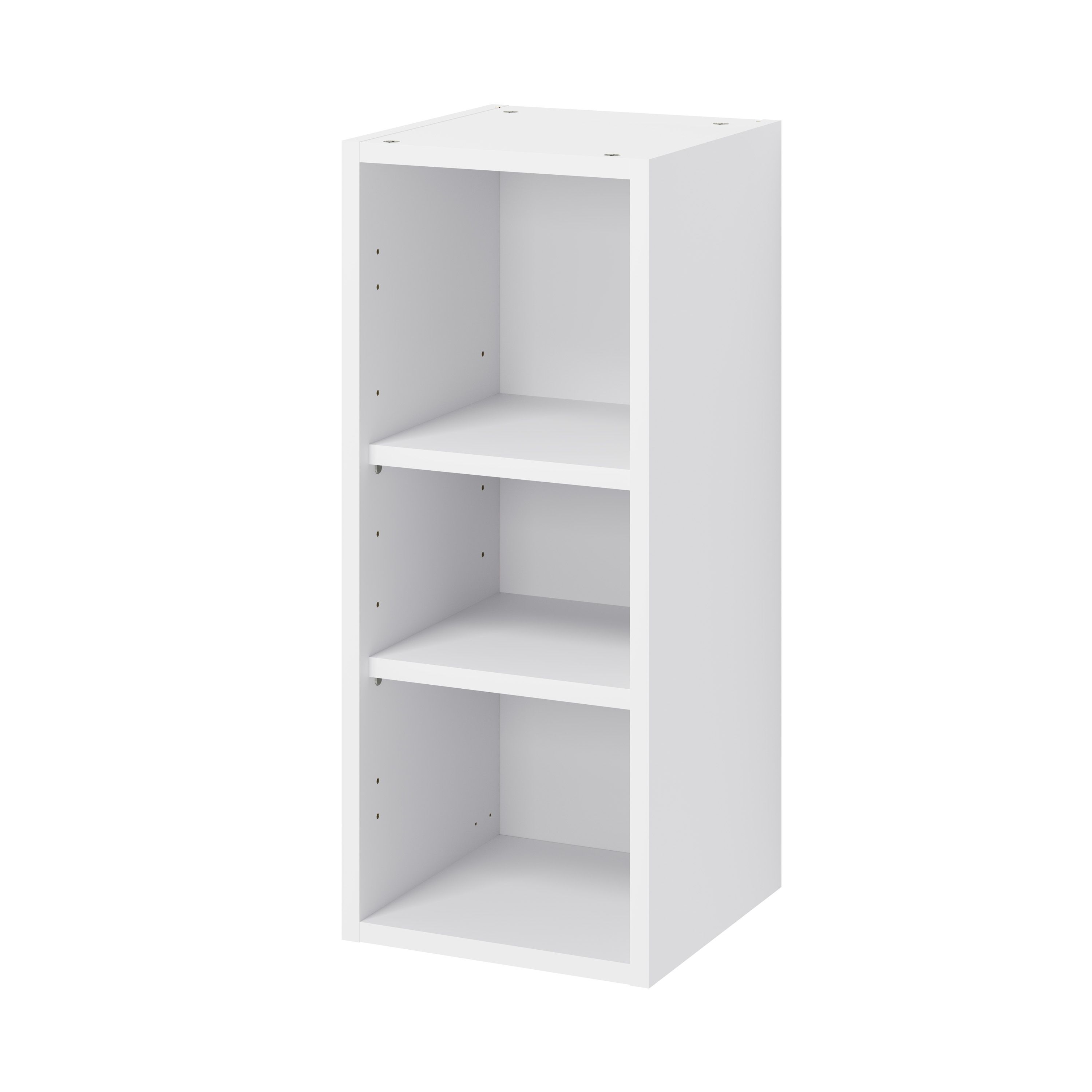 GoodHome Stevia Matt White Standard Wall cabinet, (W)300mm (D)338mm