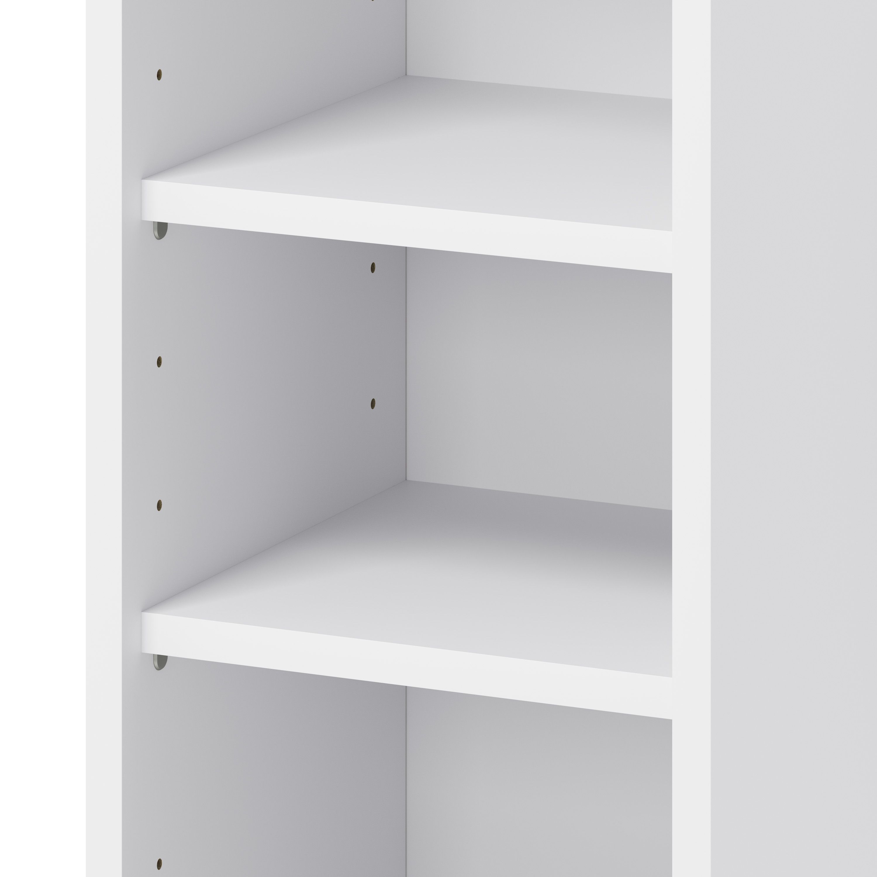 GoodHome Stevia Matt White Standard Wall cabinet, (W)300mm (D)338mm