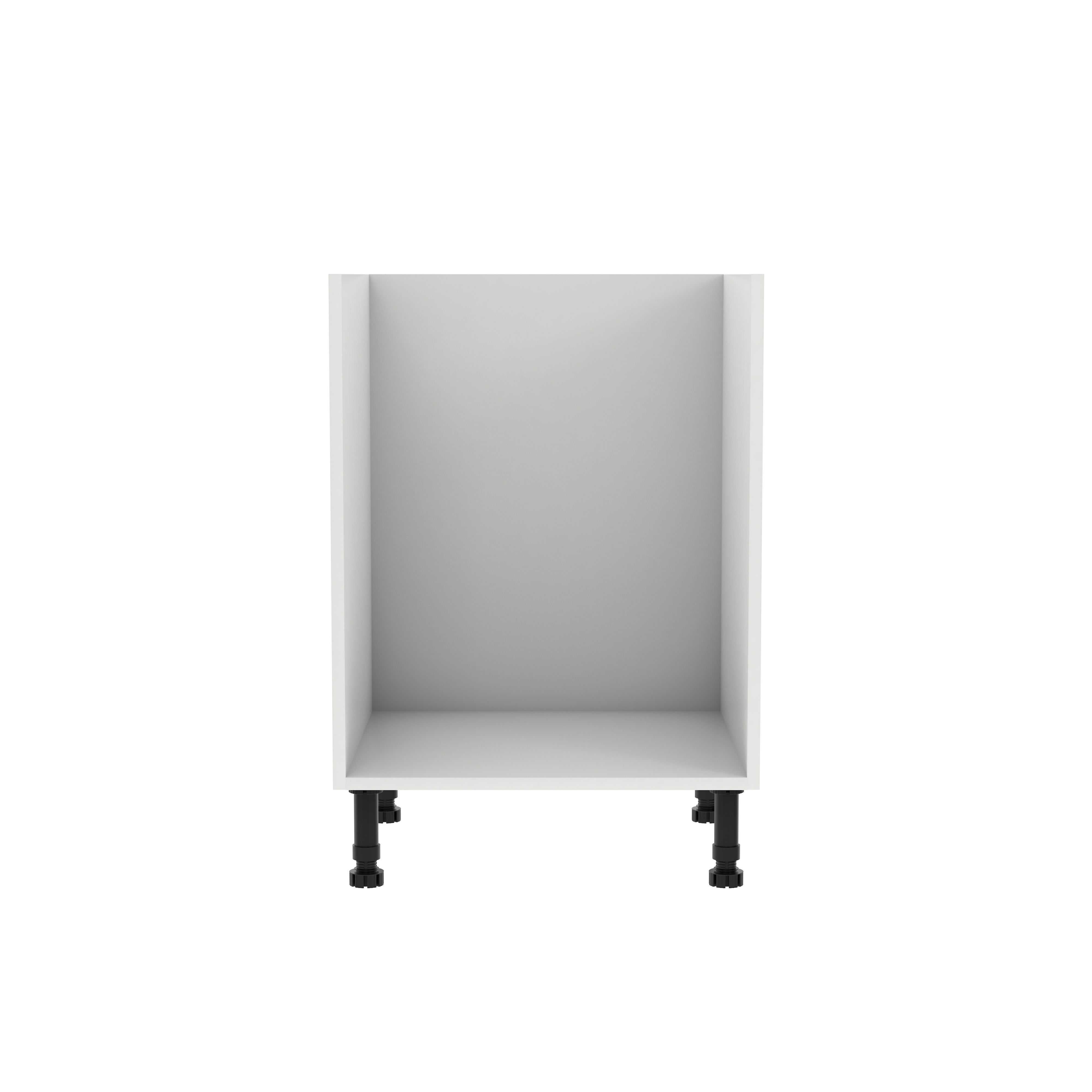 GoodHome Stevia White Base unit, (W)600mm