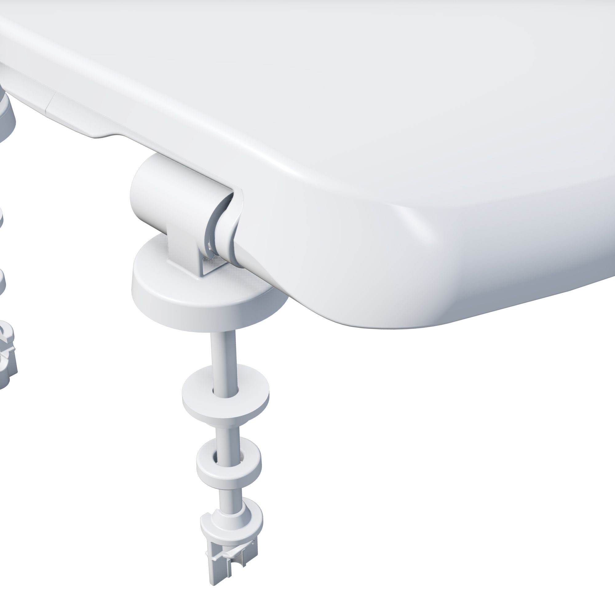 GoodHome Surano White Soft close Toilet seat