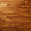 GoodHome Surin Natural Oiled Teak Solid wood Flooring Sample
