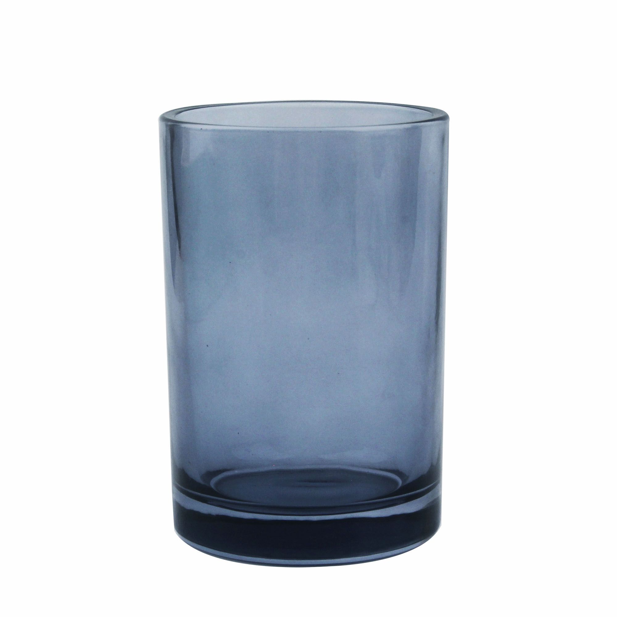 GoodHome Tanera Blue Glass Tumbler
