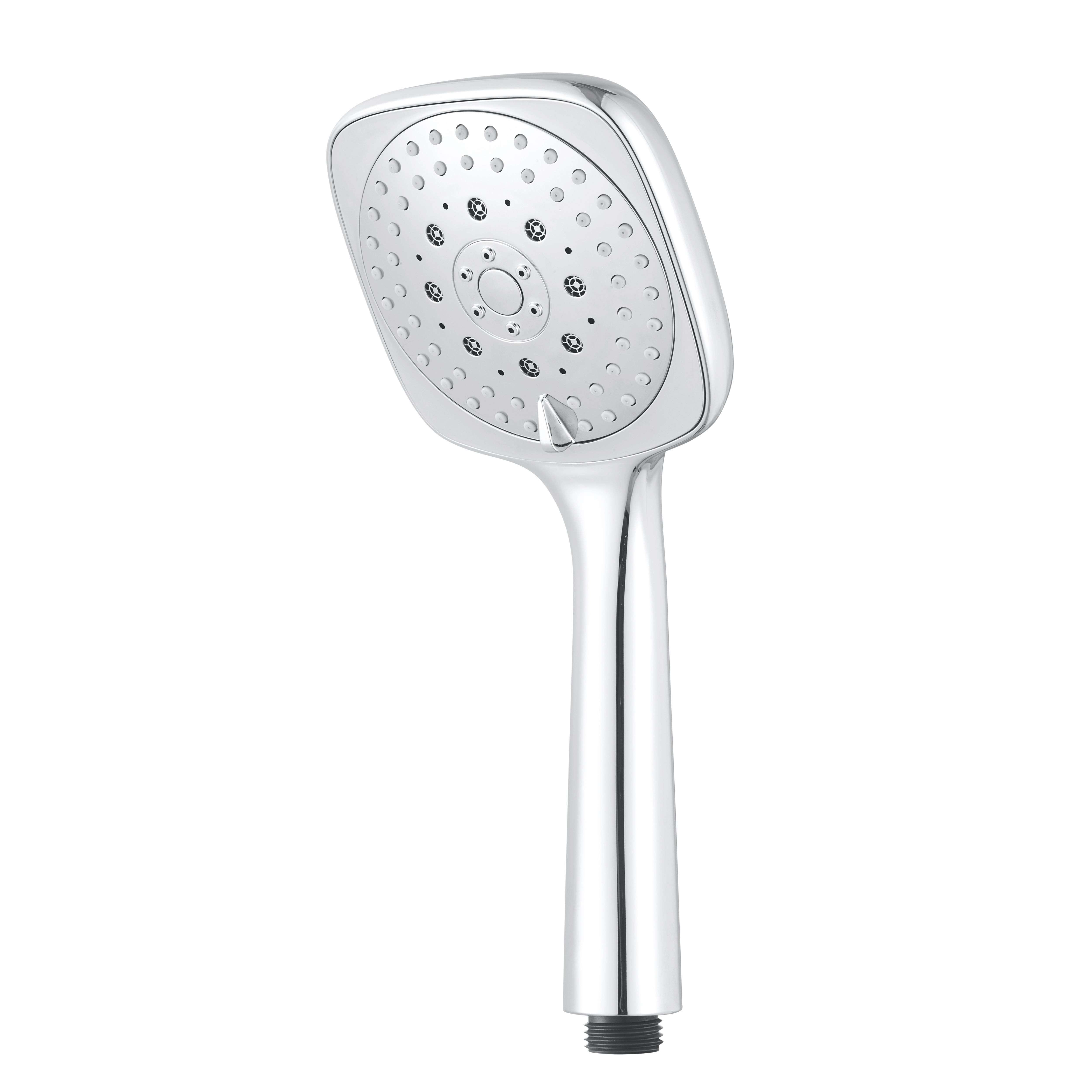 GoodHome Teesta Chrome effect 3-spray pattern Shower head