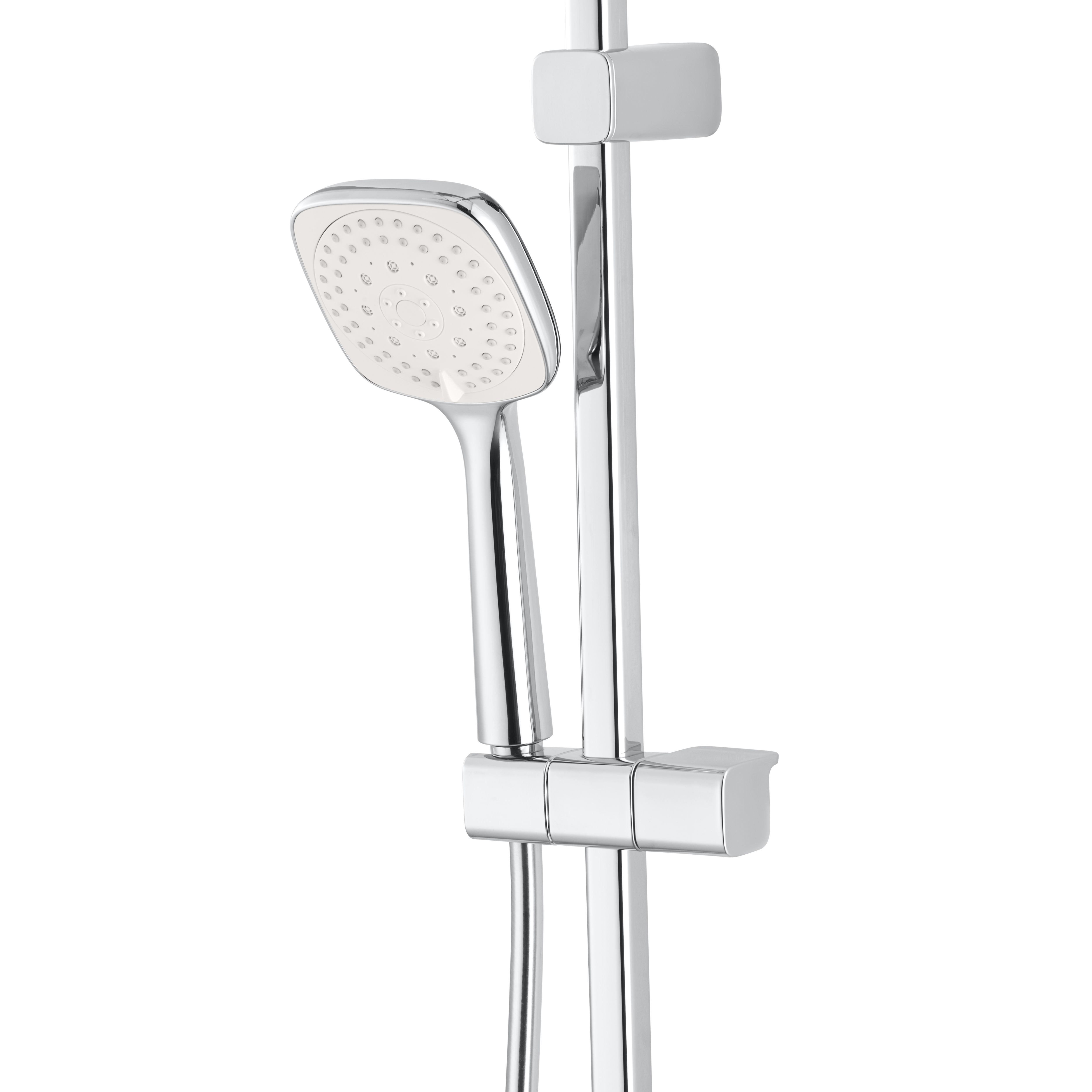 GoodHome Teesta Shower kit with 2 shower heads