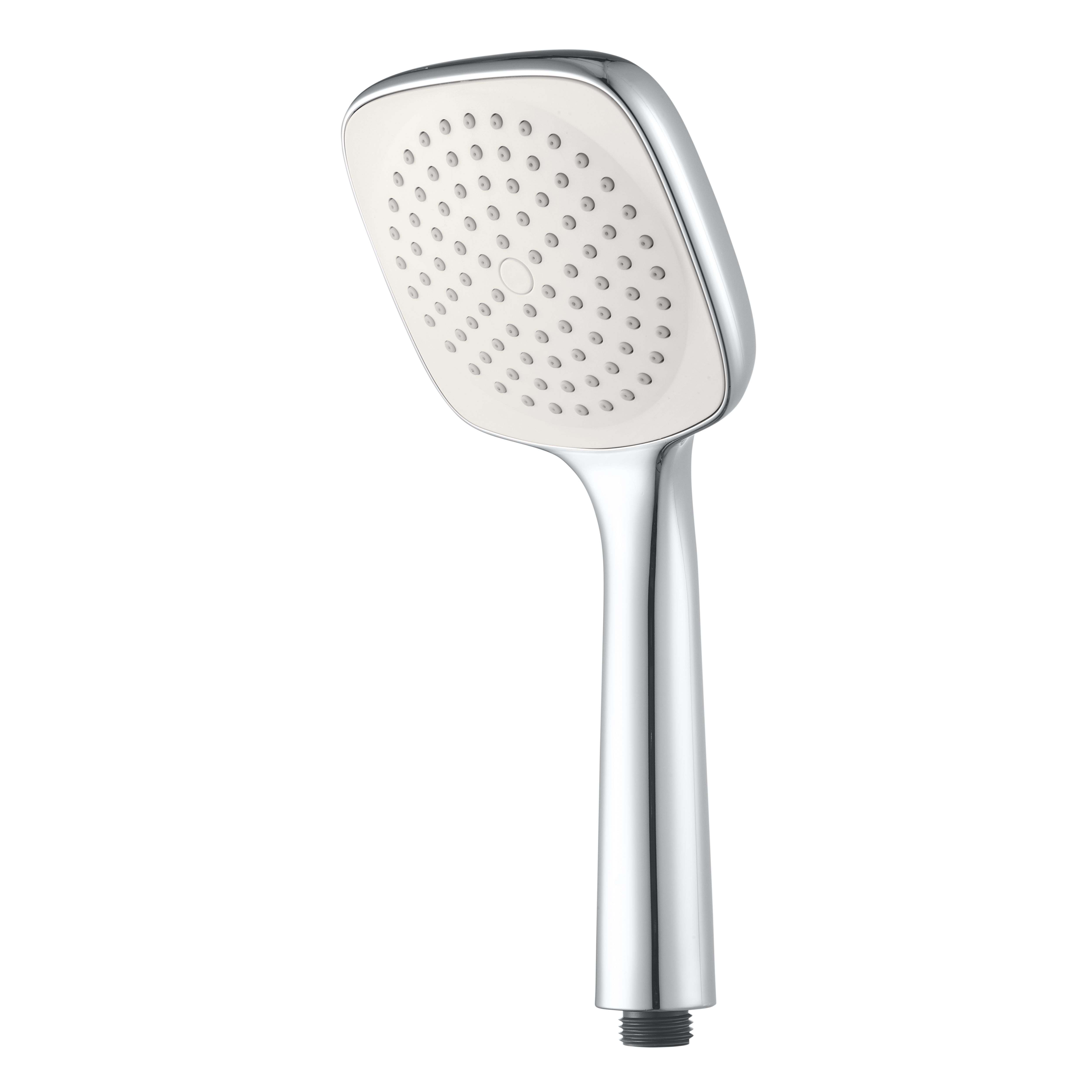 GoodHome Teesta Single-spray pattern Shower head