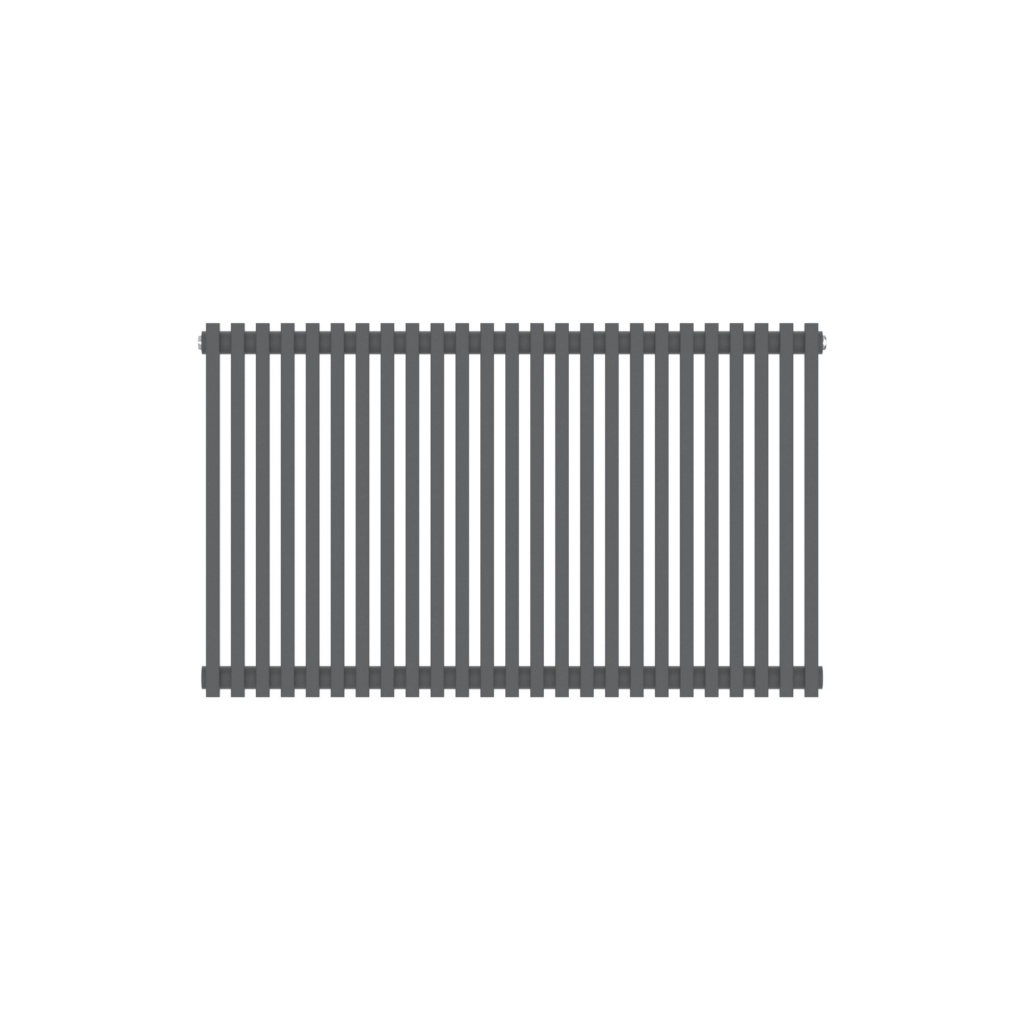 GoodHome Thorpe Anthracite Horizontal Designer Radiator, (W)1000mm x (H)600mm