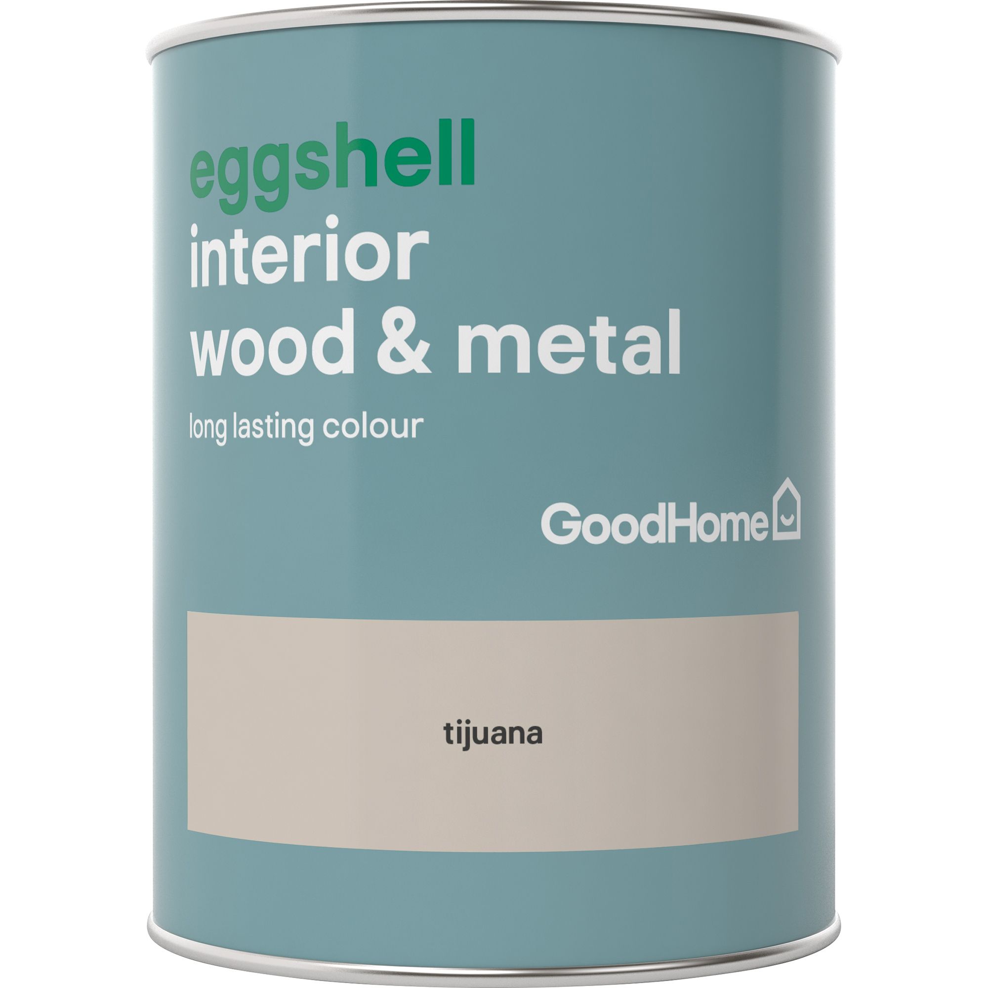 GoodHome Tijuana Eggshell Metal & wood paint, 750ml