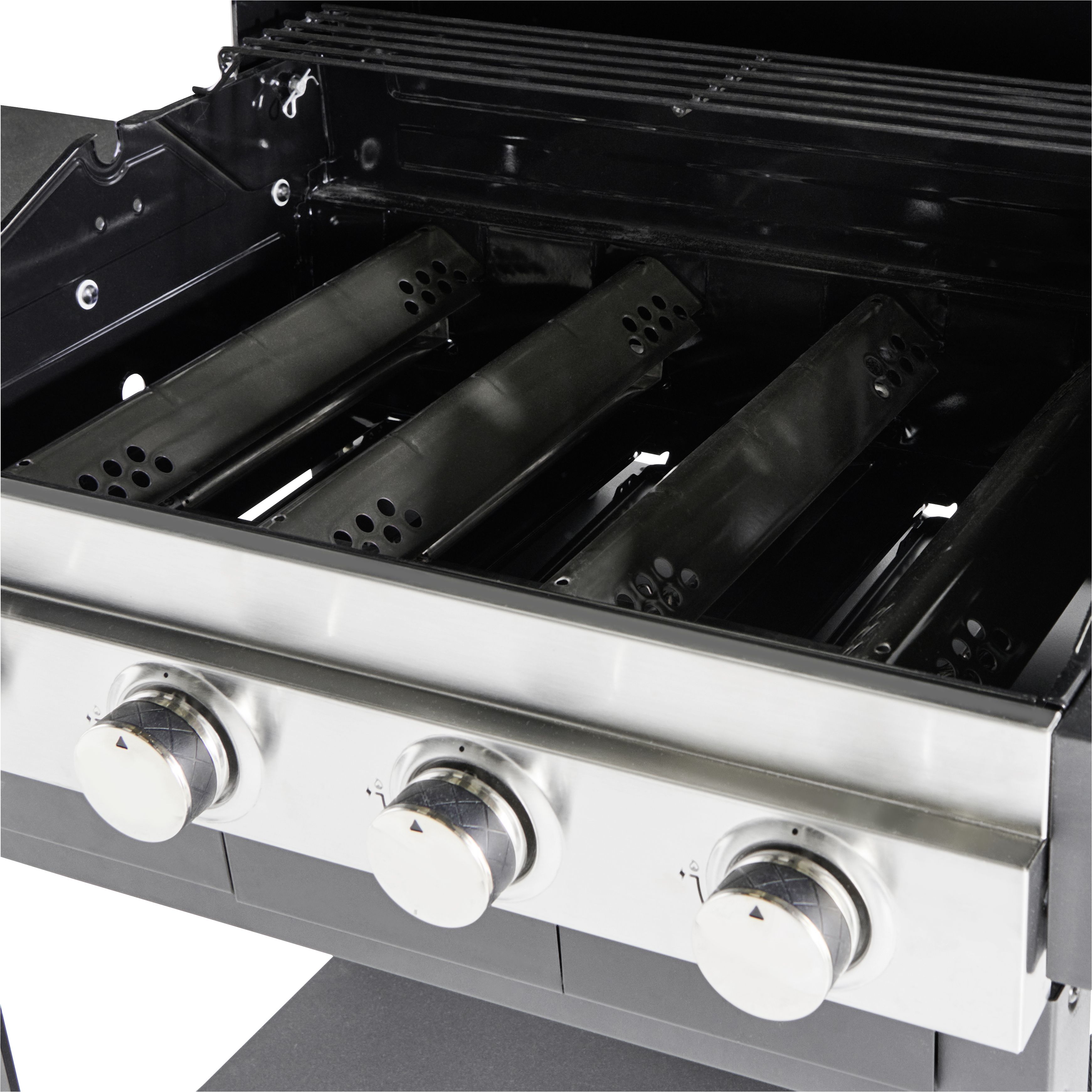 GoodHome Tippah 4.0 Black 4 burner Gas Barbecue