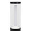 GoodHome Trinidad Black Mains-powered (wired) 1 lamp Integrated LED Outdoor Post light (H)450mm