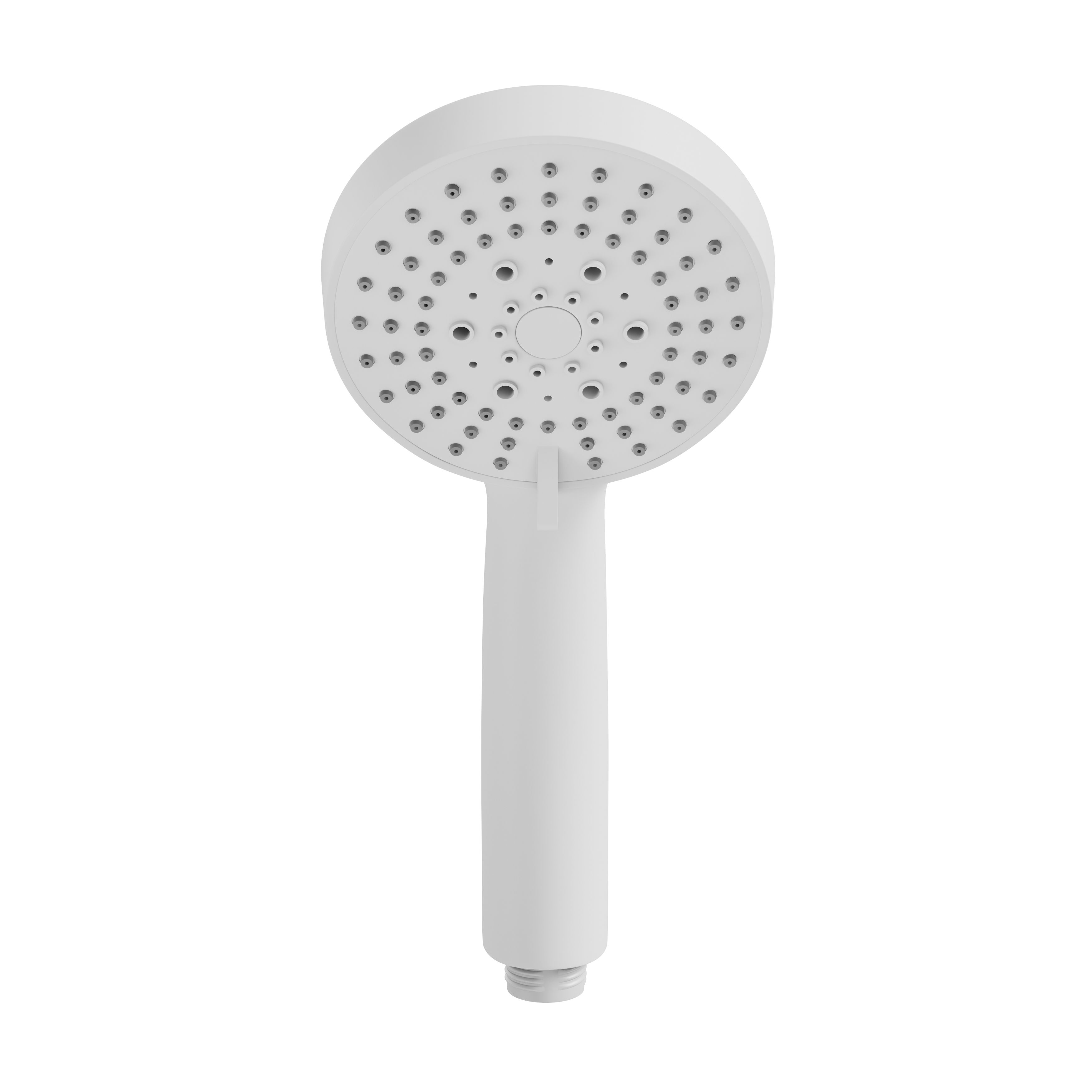 GoodHome Tummel White 3-spray pattern Shower head, 243mm