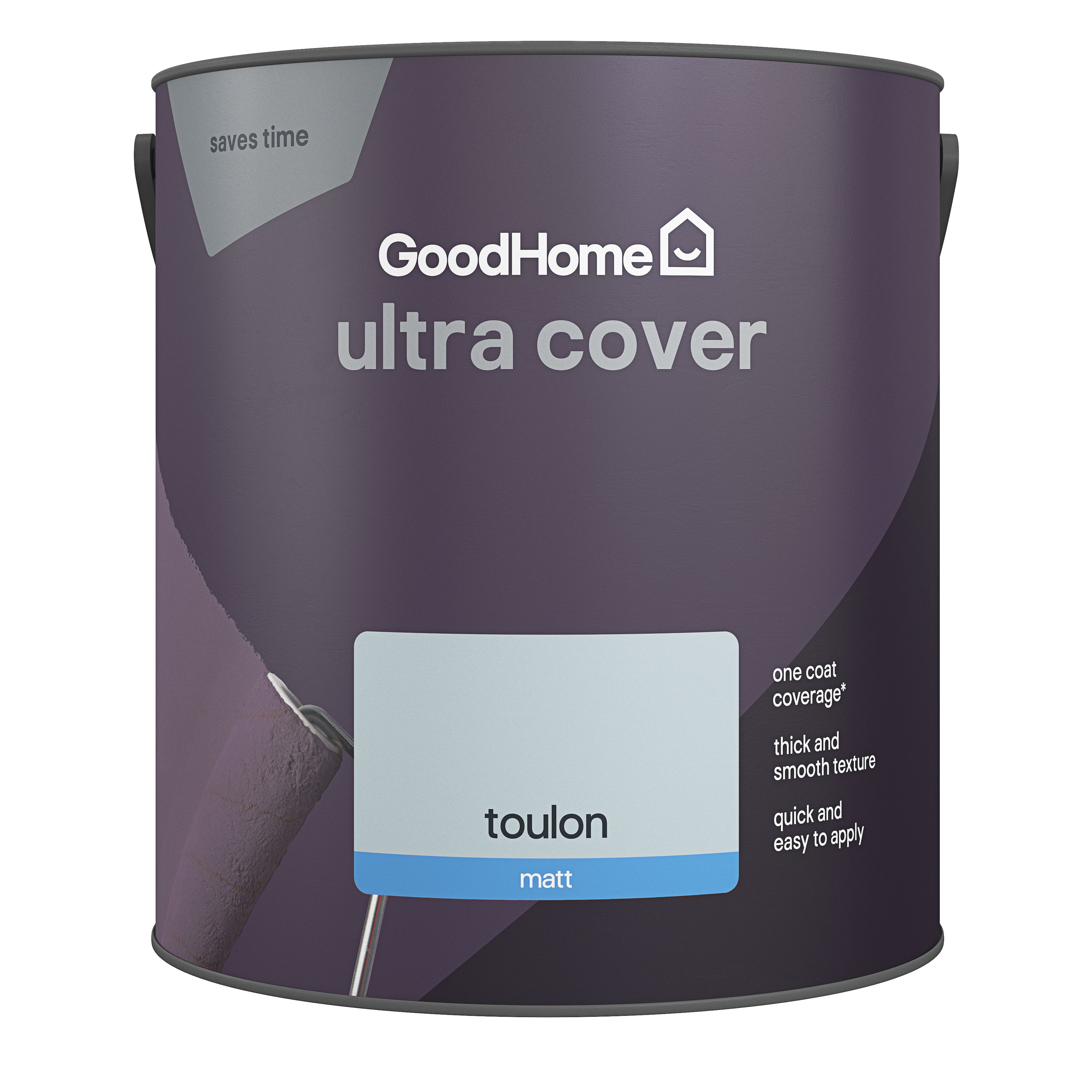 GoodHome Ultra Cover Toulon Matt Emulsion paint, 2.5L